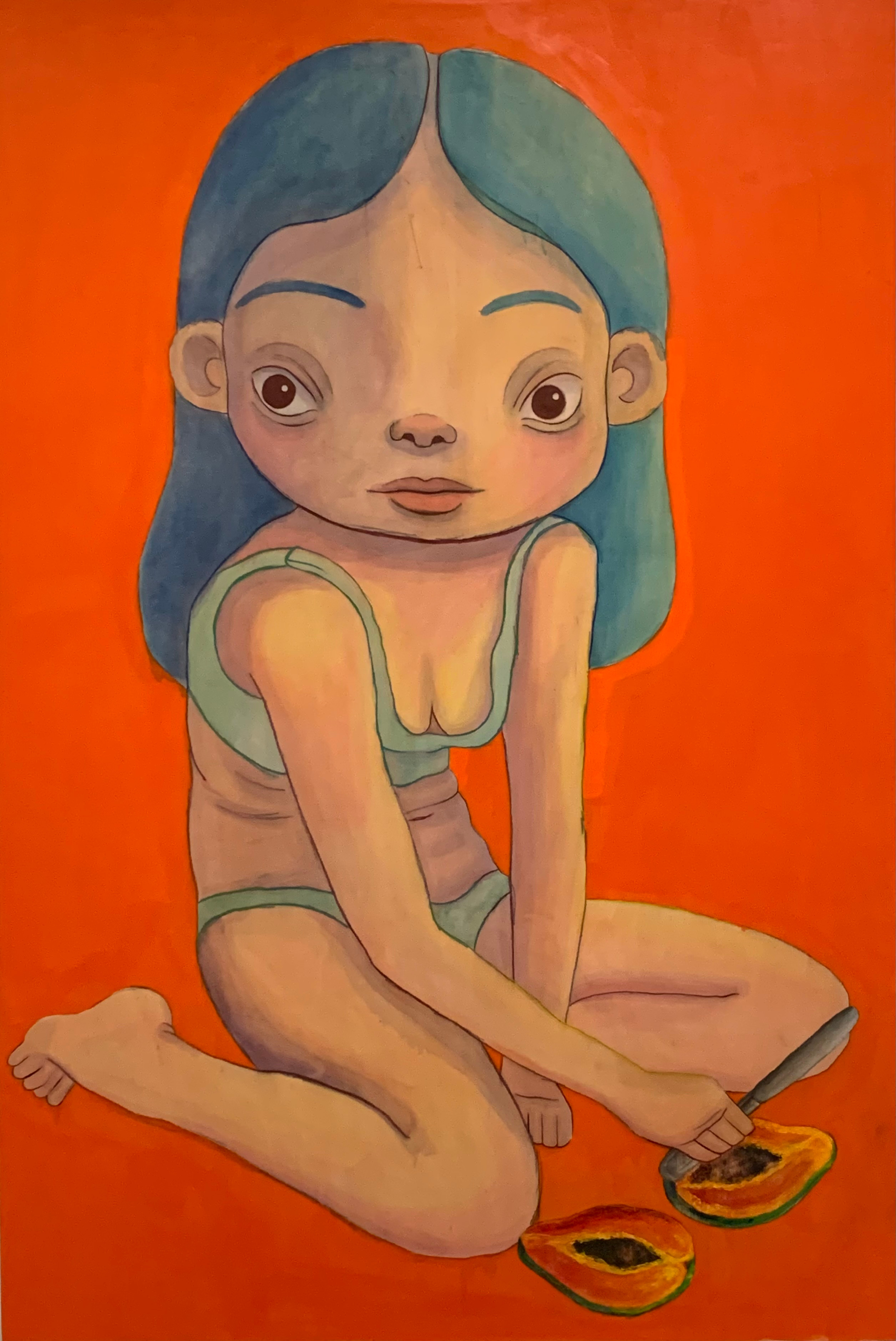 Sharing is Caring
48 x 60 inches
Acrylic on wood panel