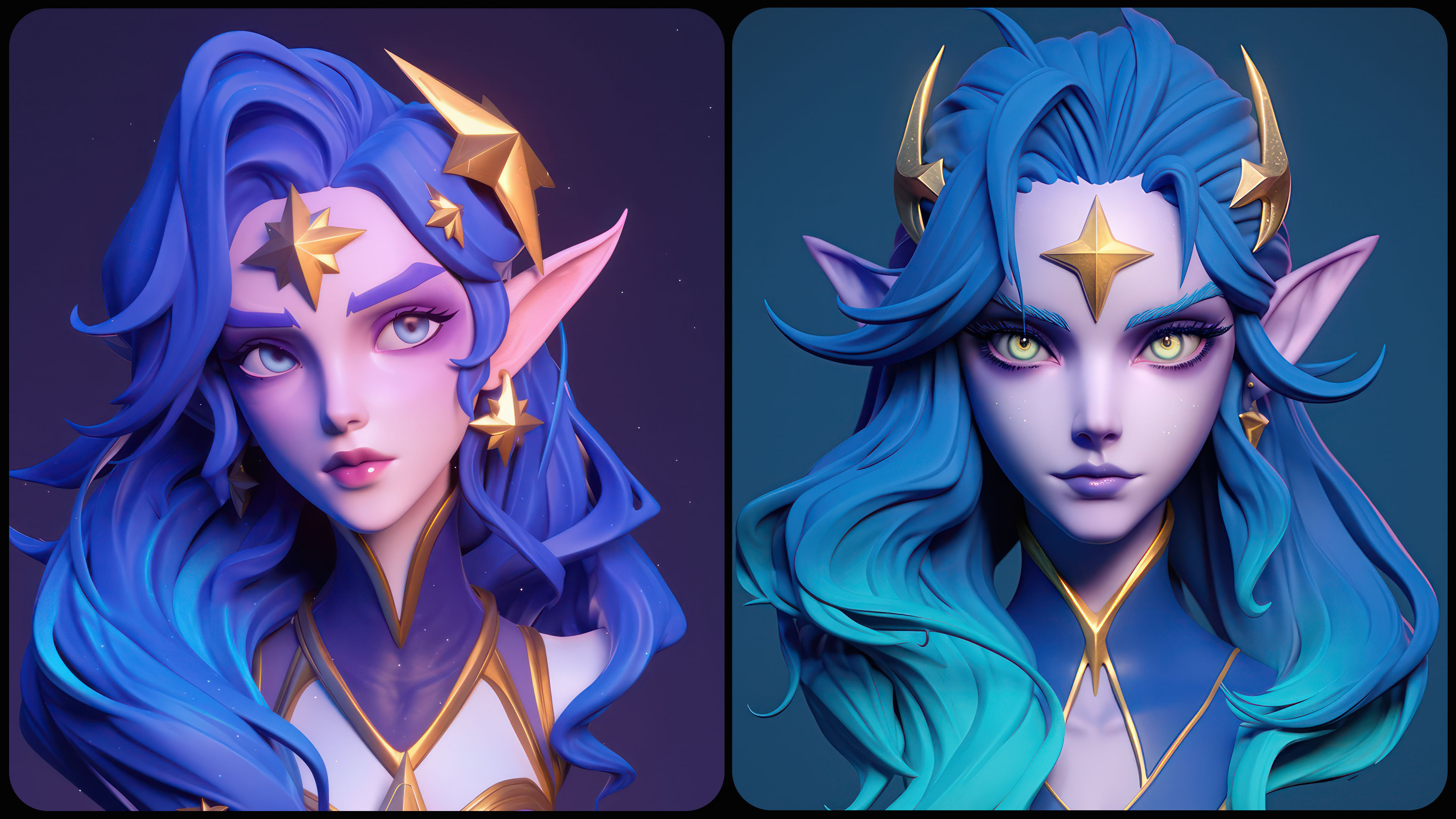 240 Galactic Elf - Head Model Reference Image Pack v.175 |4K|
https://www.artstation.com/a/53306656