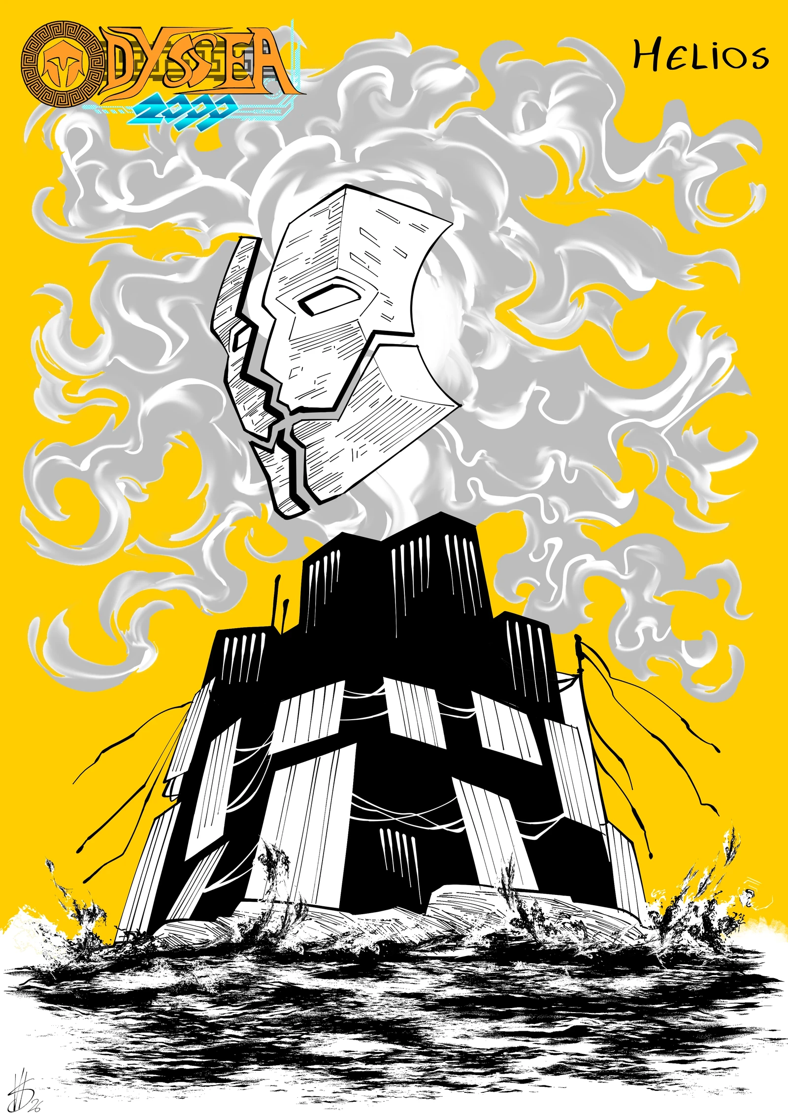 ''Odyssea 2099'' - designs - art by: Marco ''Vis'' Visentin, story by Emmanuele ''Apos'' Apostolidis.
