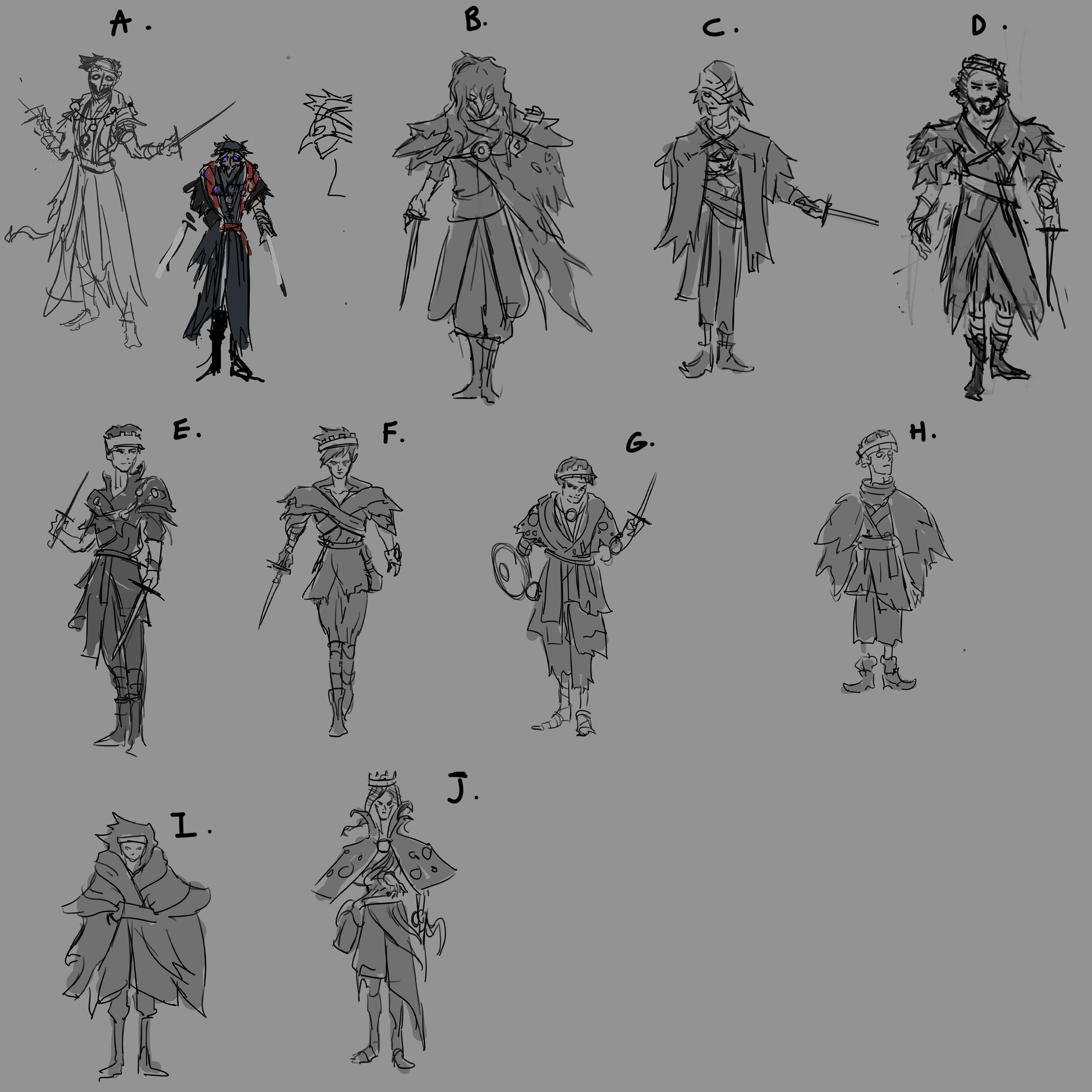 Pauper king Concepting 