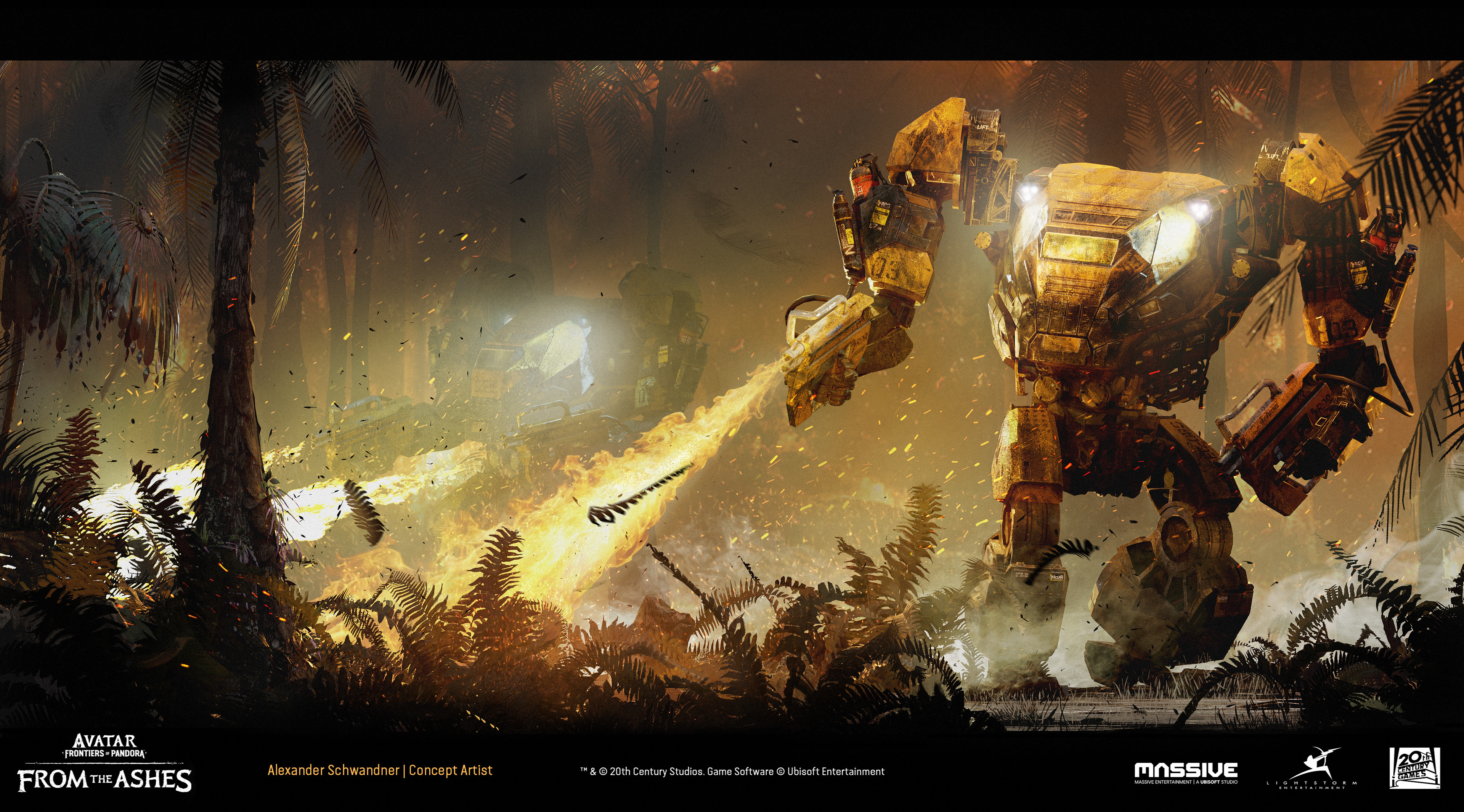 Pyro AMP squad spearheading rainforest clearing