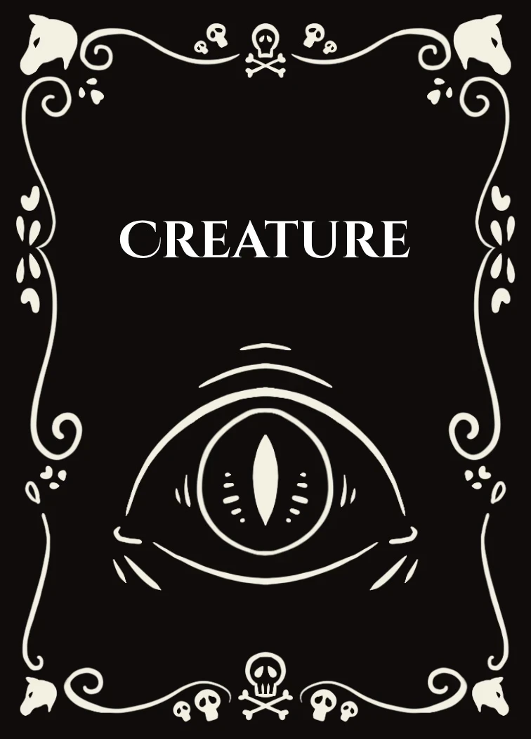 Game Creature Cards