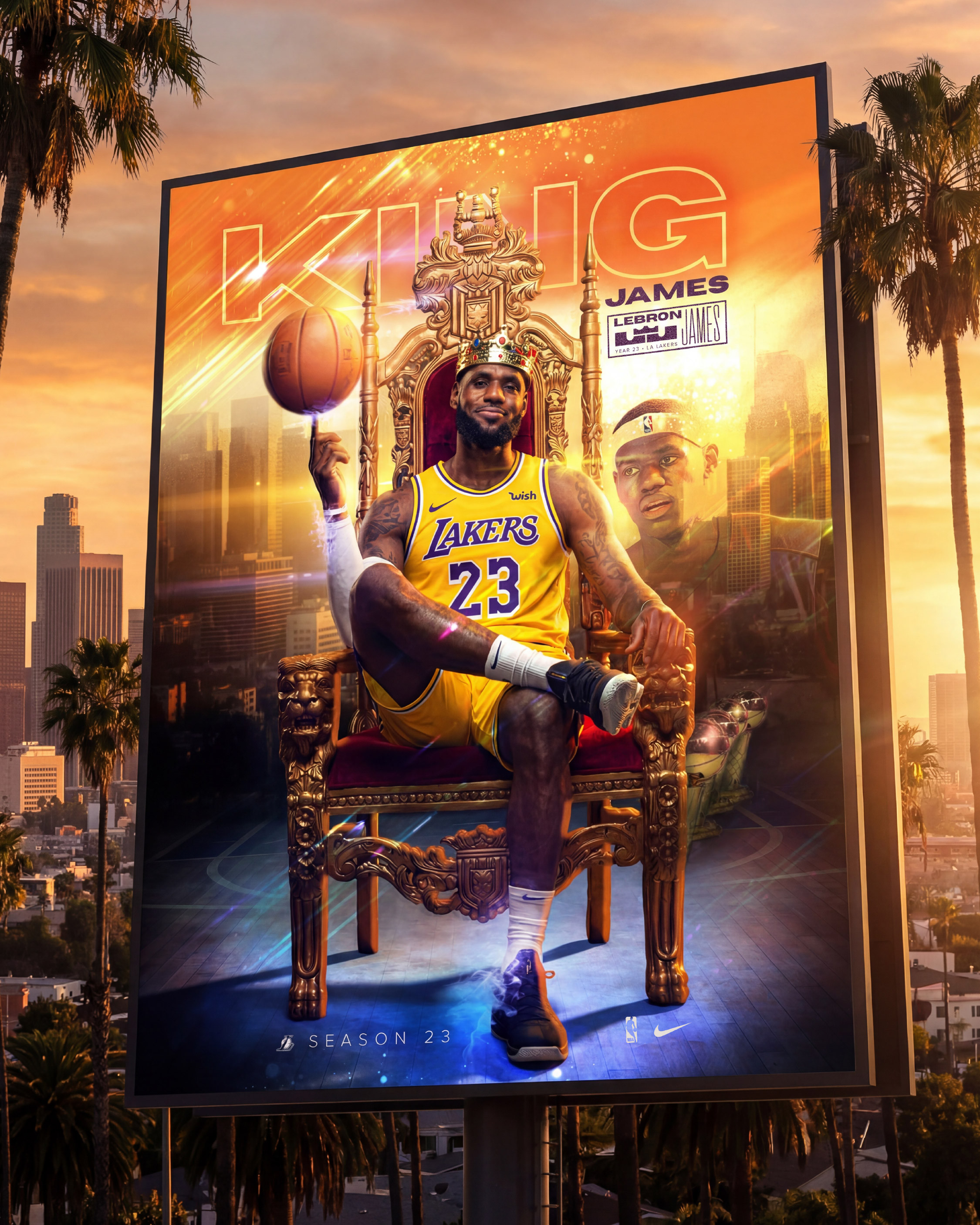 Large format outdoor domination visual emphasizing scale, presence, and cultural impact