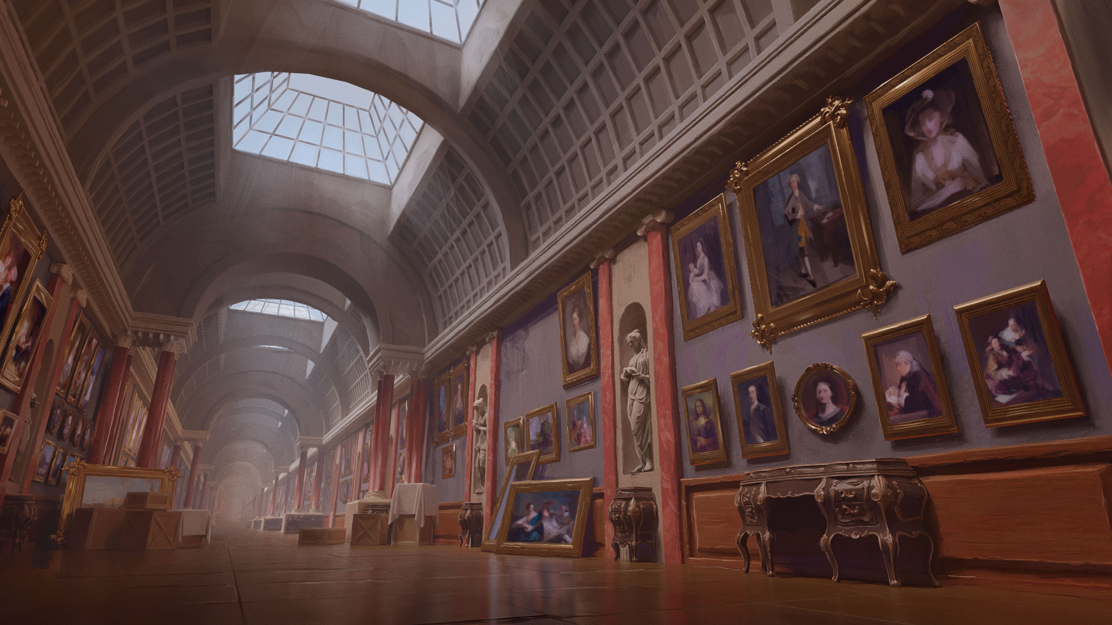 Louvre, Renaissance Painting Room