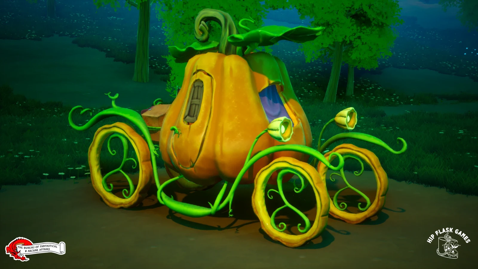 Chloe Lapen - Art - Fairy Godmother's Pumpkin Carriage