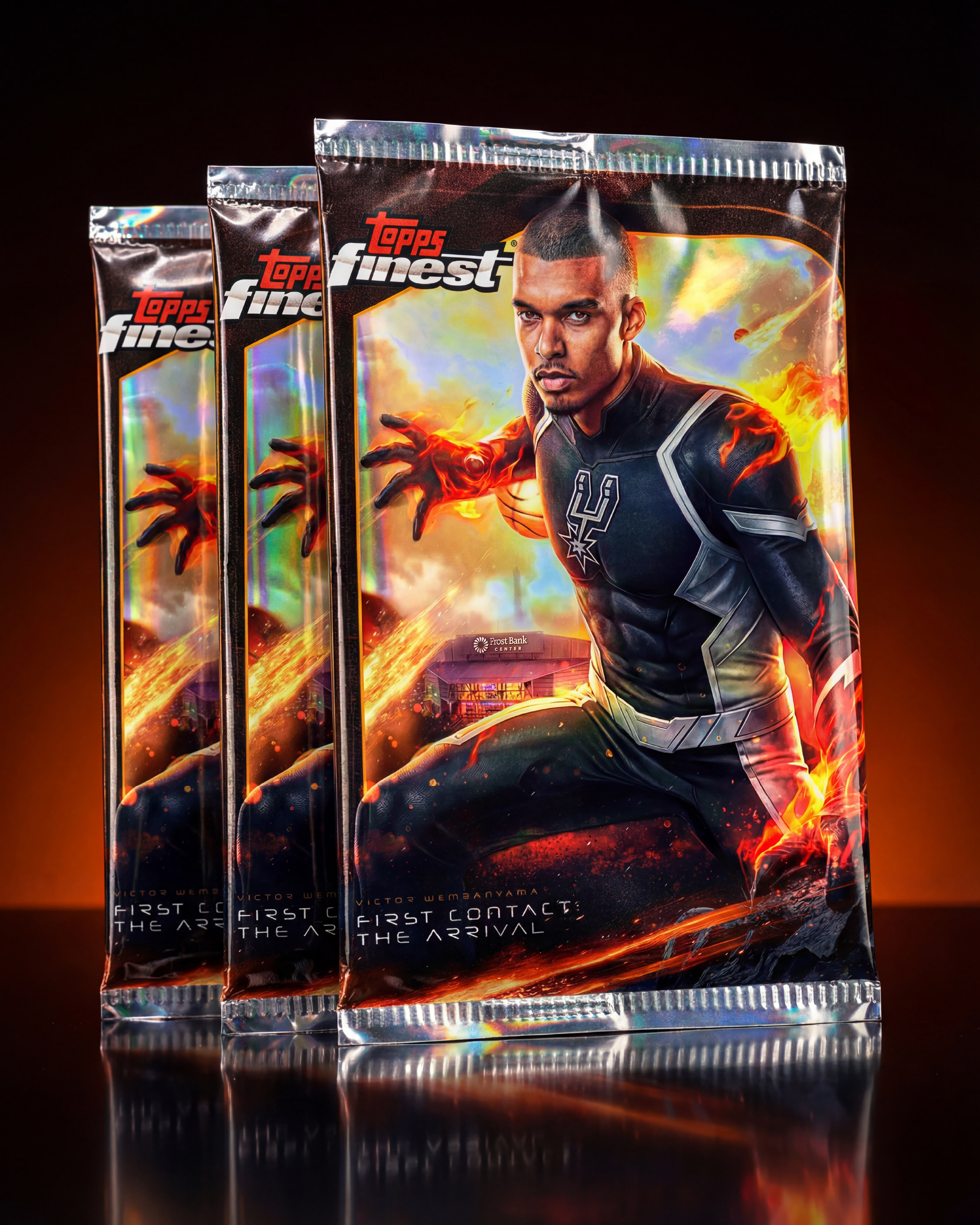 Foil booster pack lineup visualized as part of a full retail release strategy