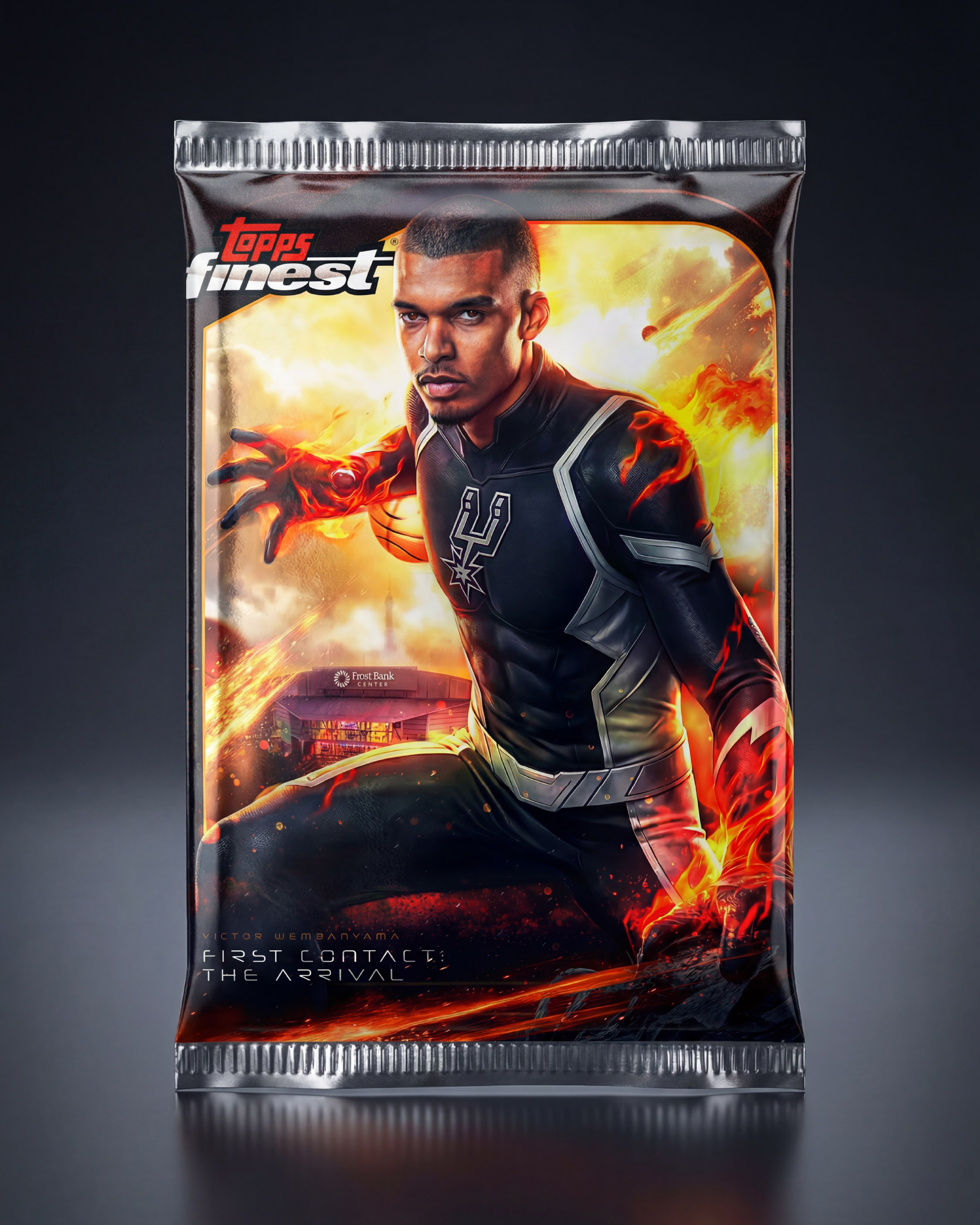 Standalone retail pack detail shot showcasing brand consistency and color treatment