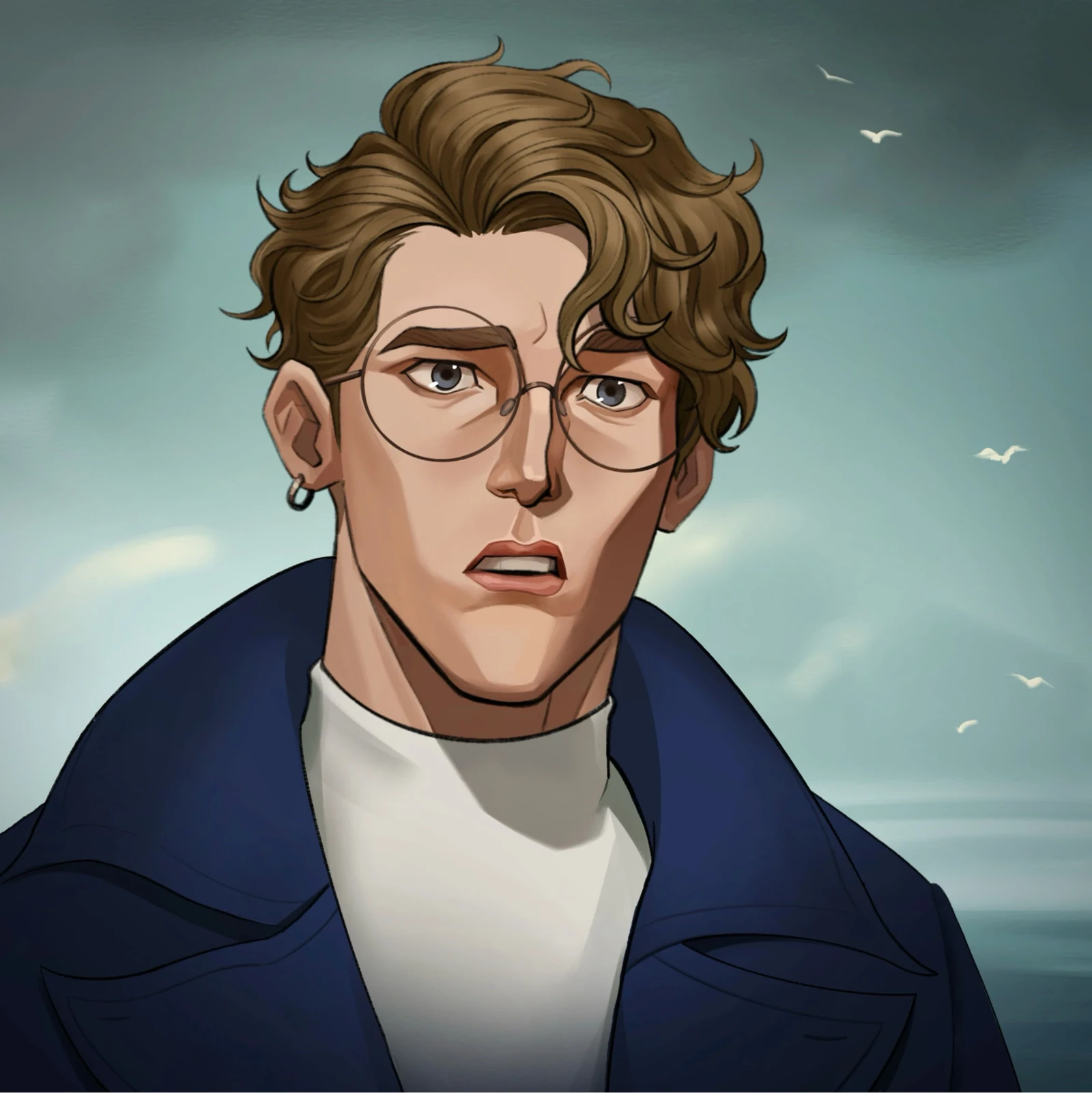 Character Portrait Sketch: Davy