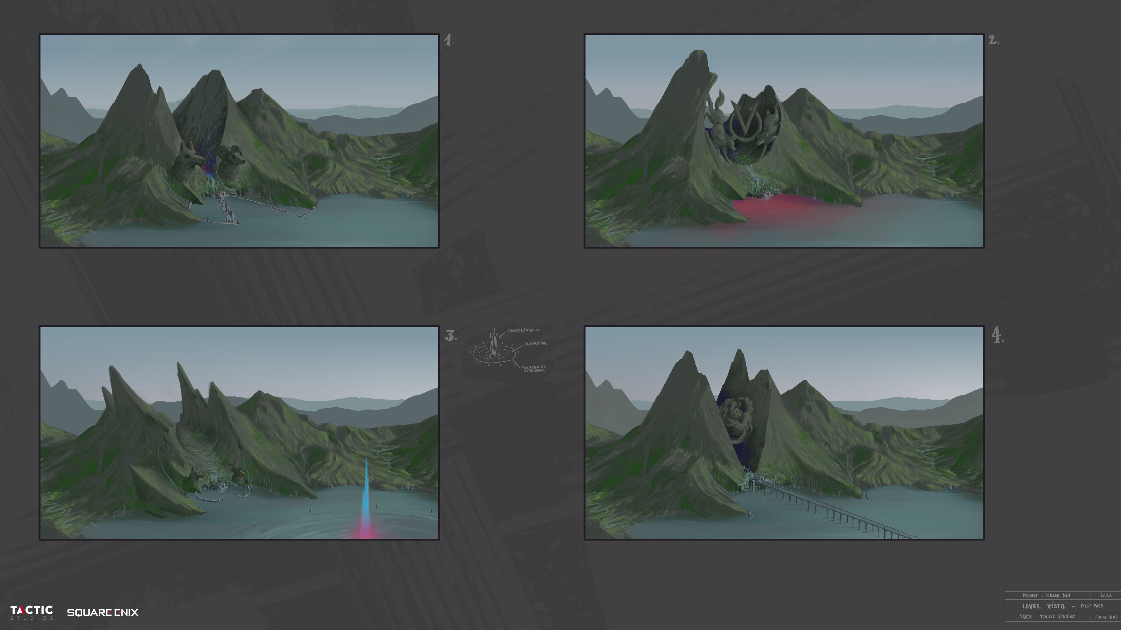 Concept of the vista.