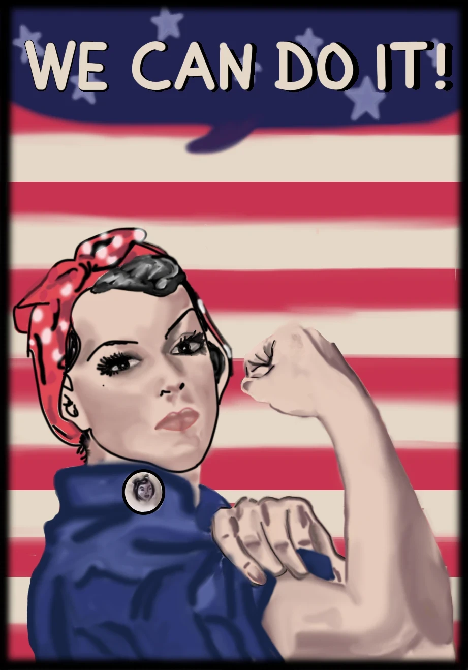 1950s-60s Rosie Poster