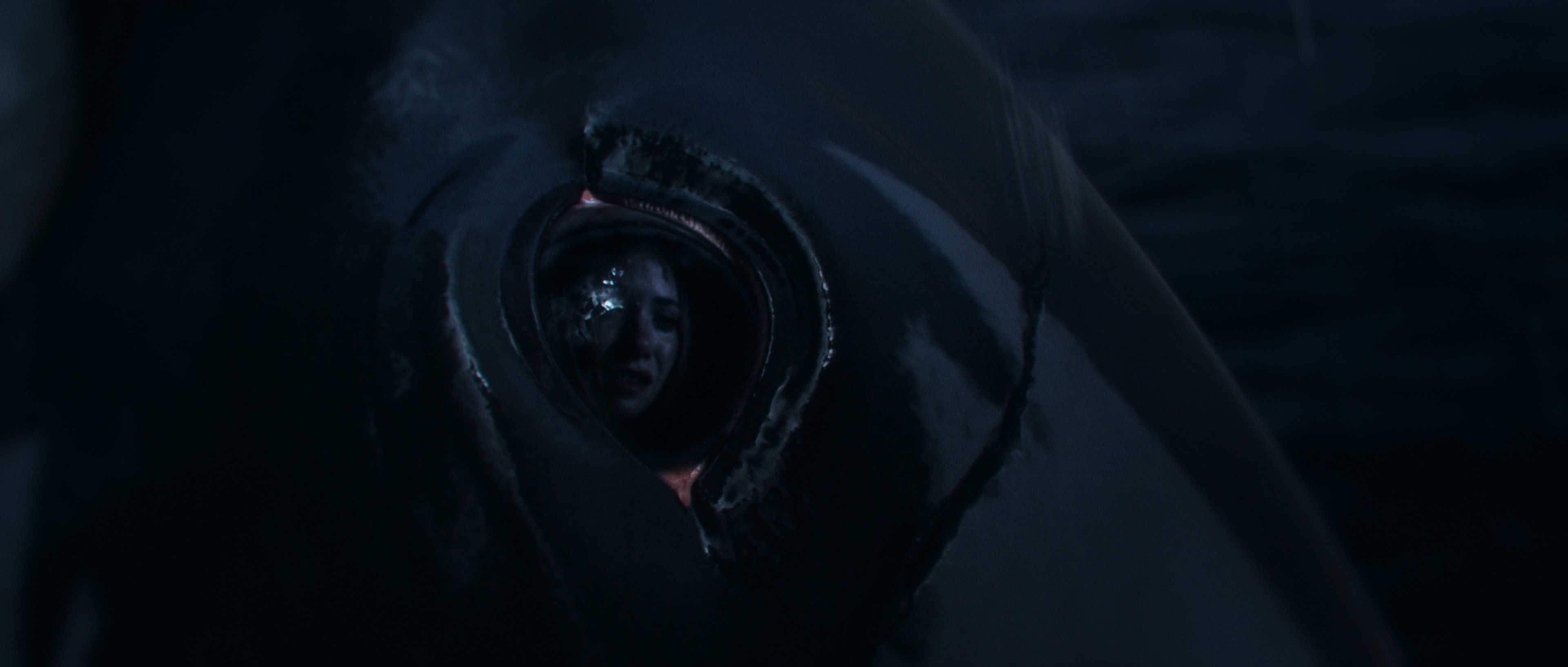 Ceto eye, close up - film still.