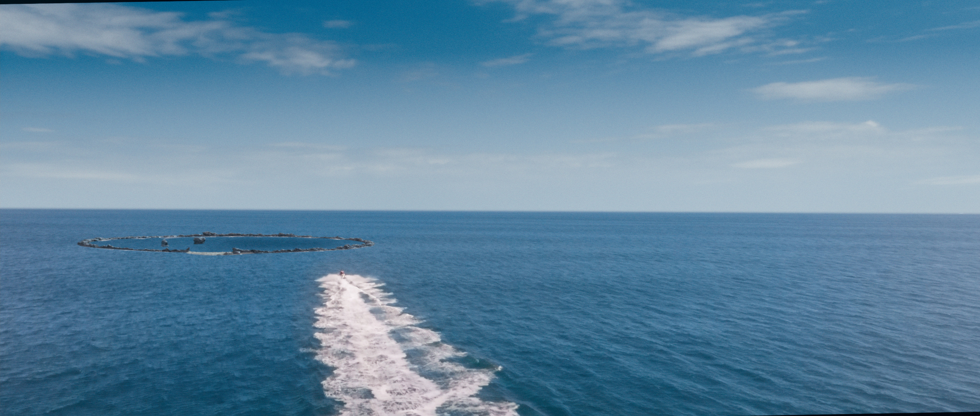 Long shot  - film still.