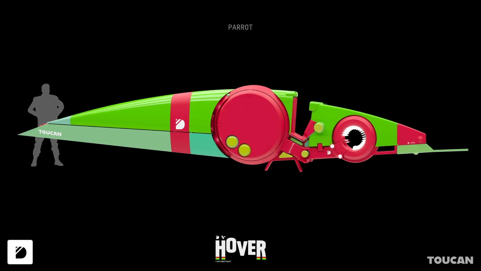 Parrot Desert Colorway