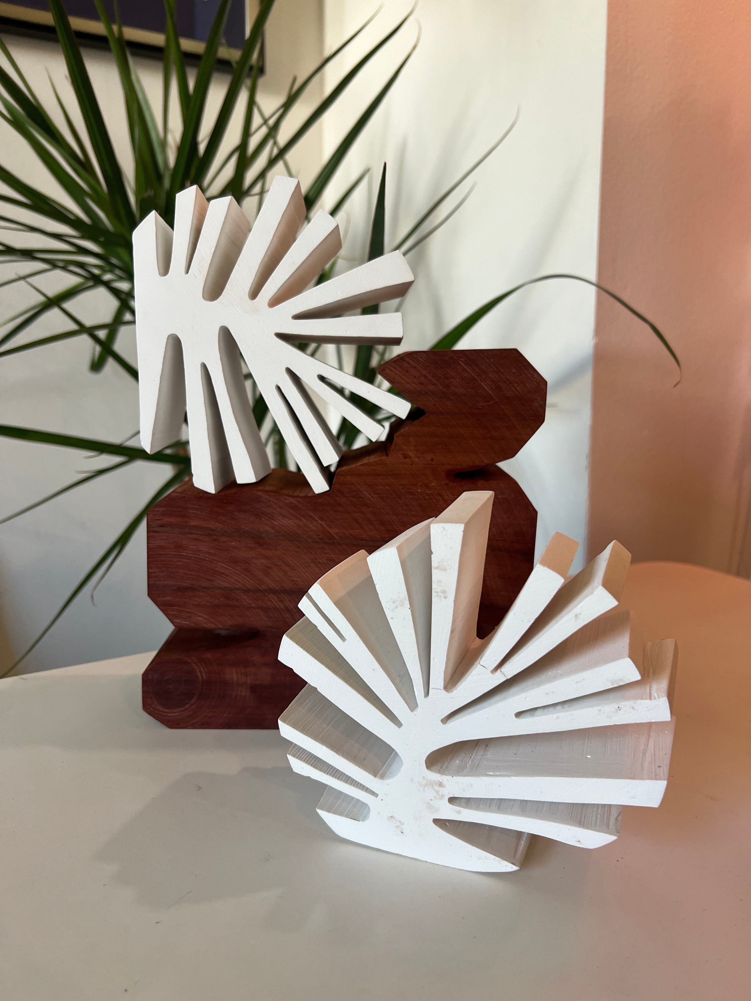 10 x 10 
Wood, Plaster