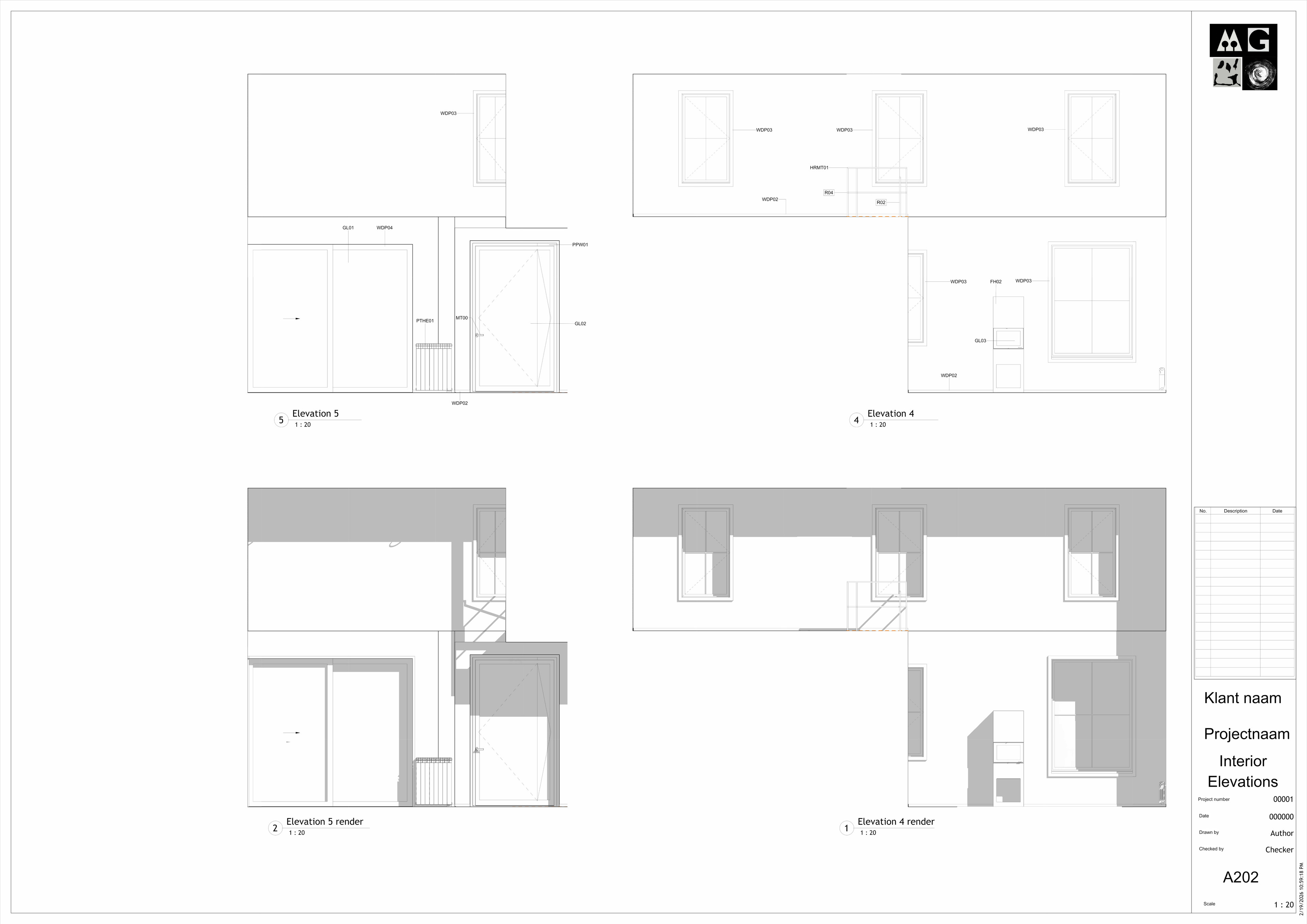 interior elevations