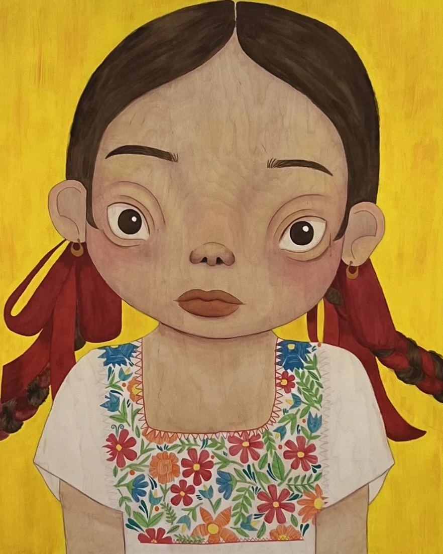 48x 60 inches
Wood panel, Acrylic