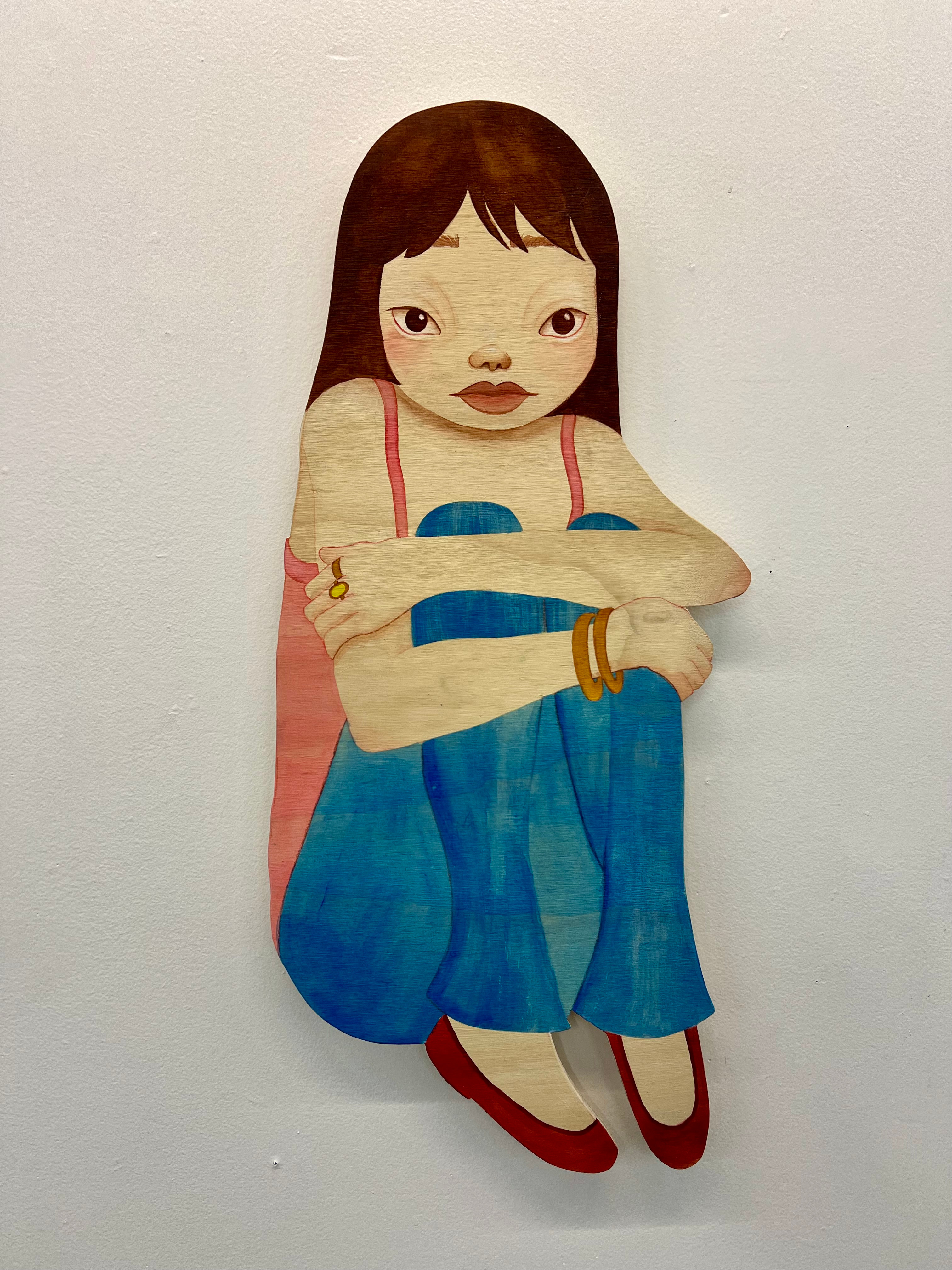 13 x 28 inches
Plywood, Acrylic