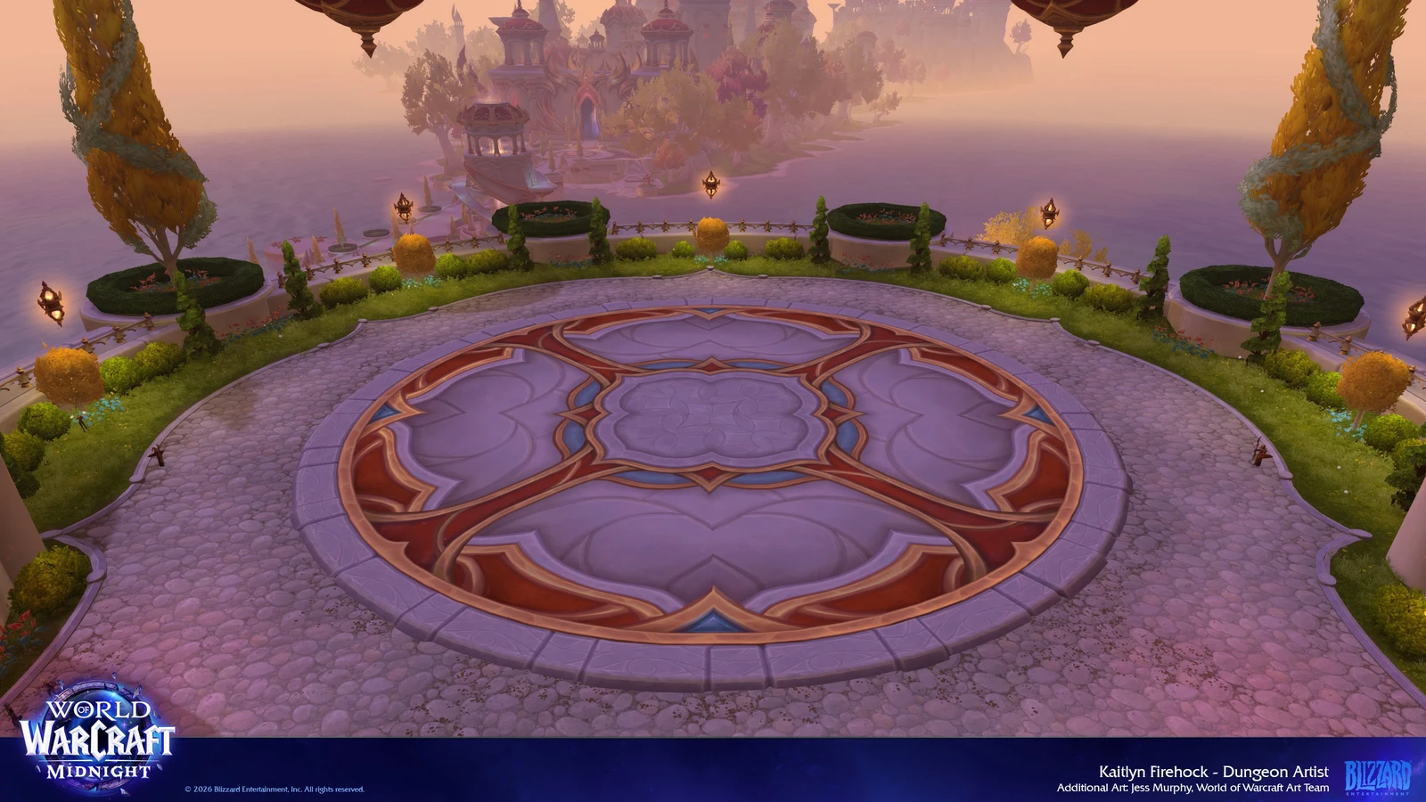 Final Boss Platform - world art by Sara Wons