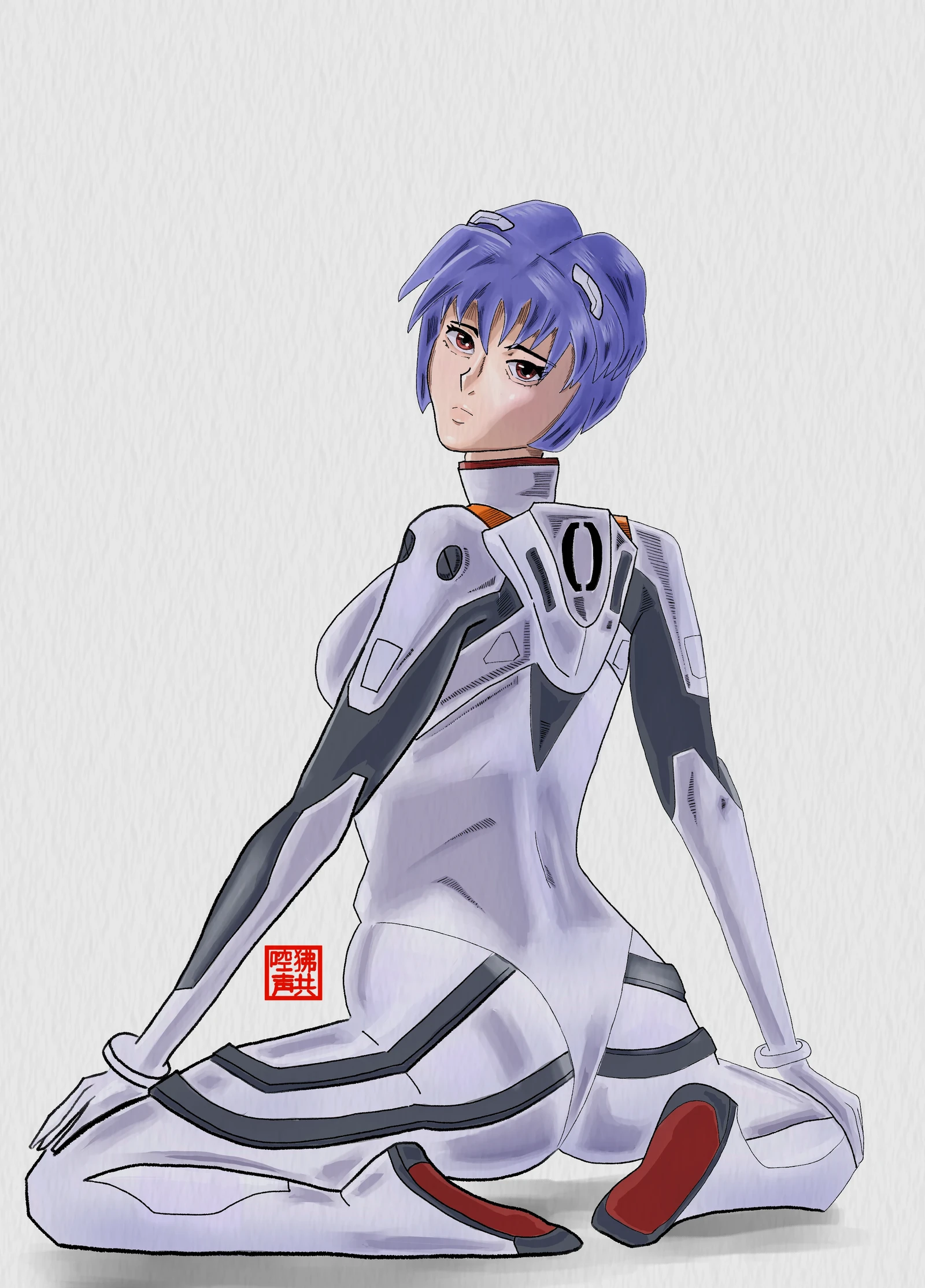 Rei Ayanami Fanart