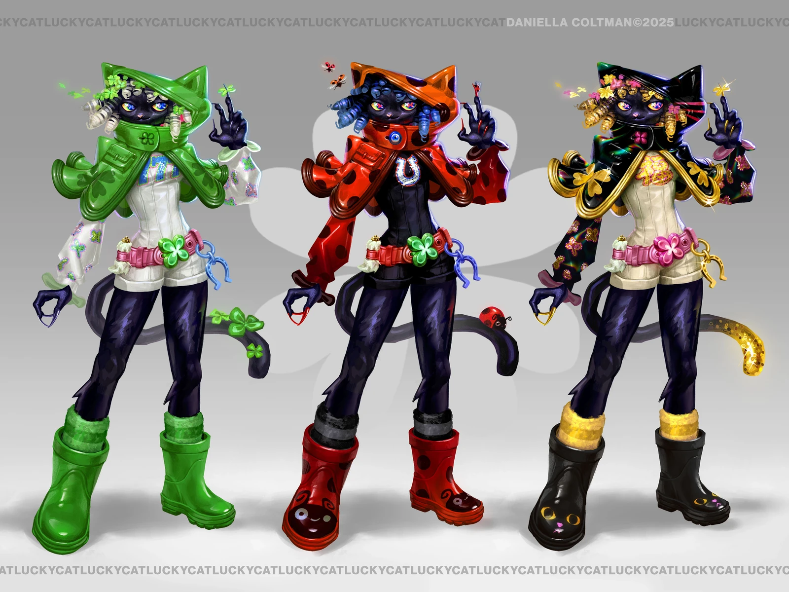 Lucky Cat Outfit Unlocks (Fortnite Unofficial) 