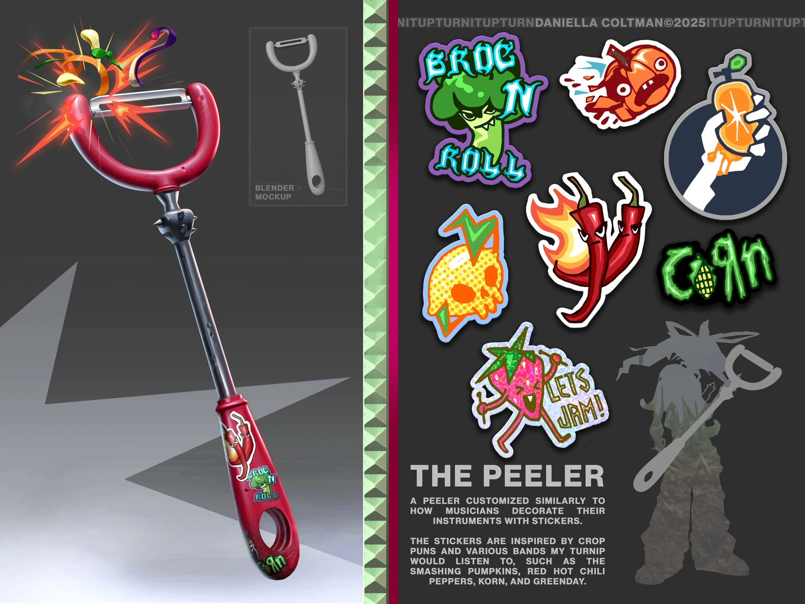 Turn It Up Pickaxe (Fortnite Unofficial) 