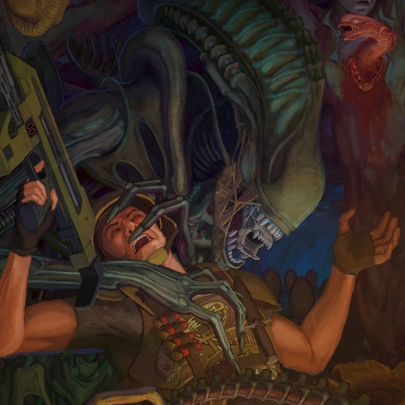 "They're coming out of the goddamn walls"