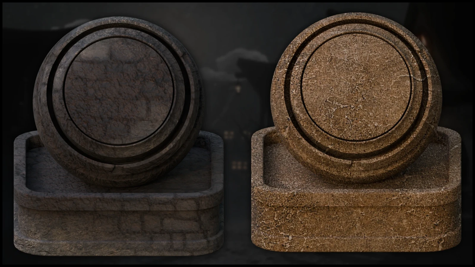 Stylized Spooky Tudor Material Pack – Blender 5 Cycles