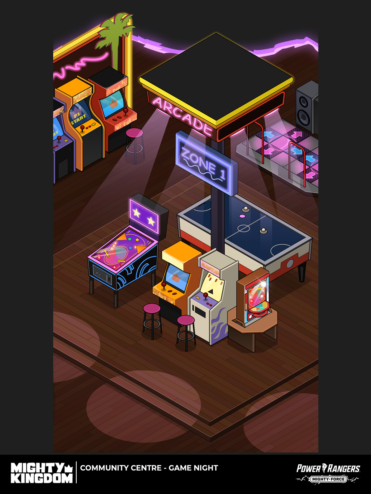 Angel Grove Community Center - Game Night