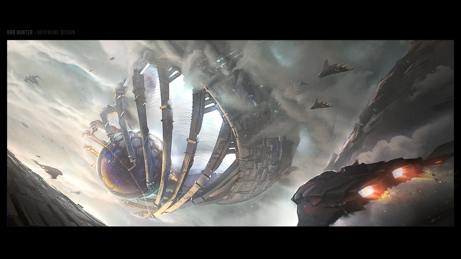Orb Hunter - Sci-Fi Keyframe 2/2 | Visual Storytelling