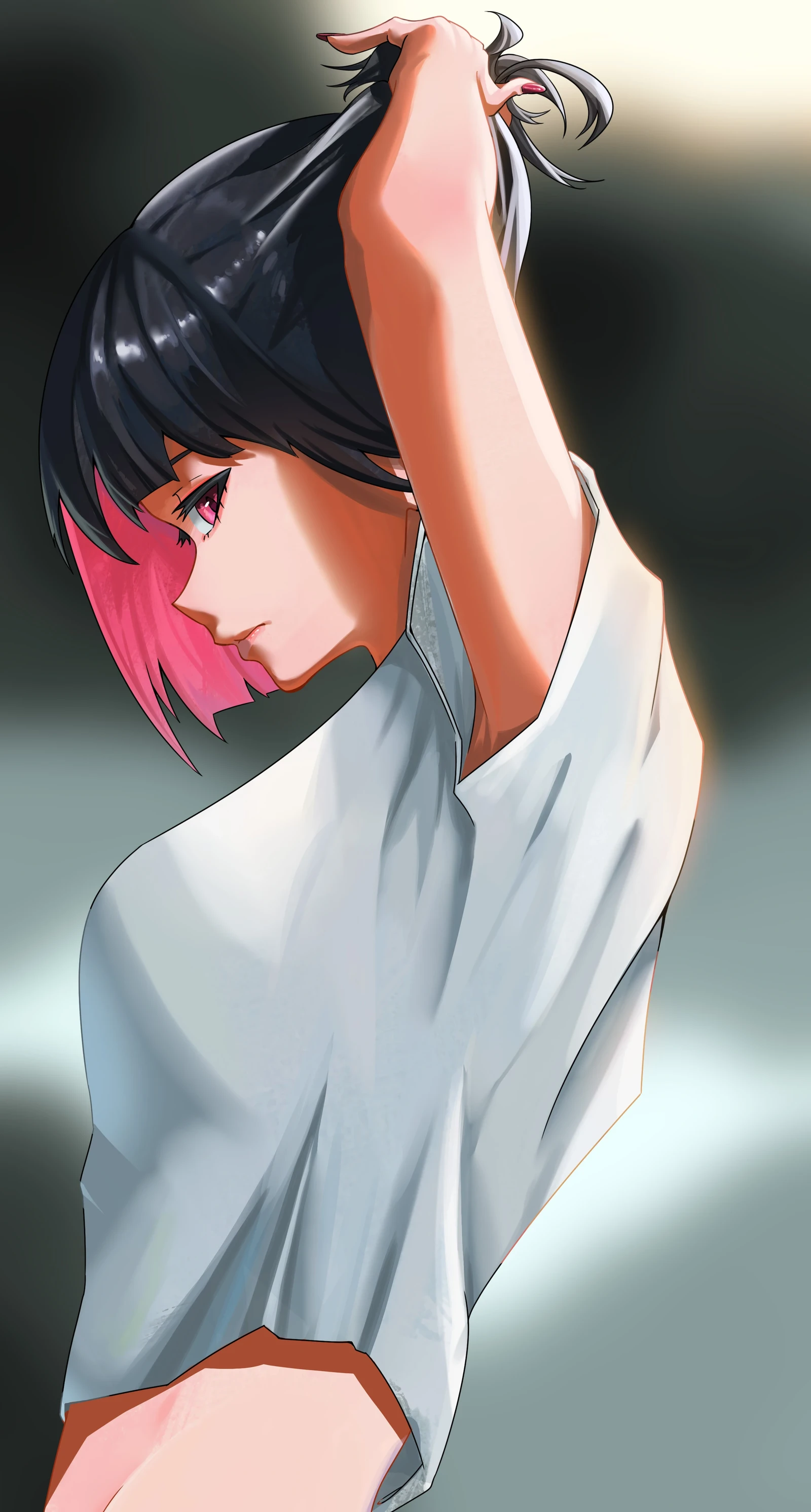 Rendering process 2
Higher contrast on the shirt