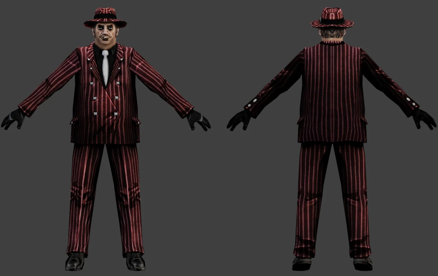 Jaegar model view in Blender.