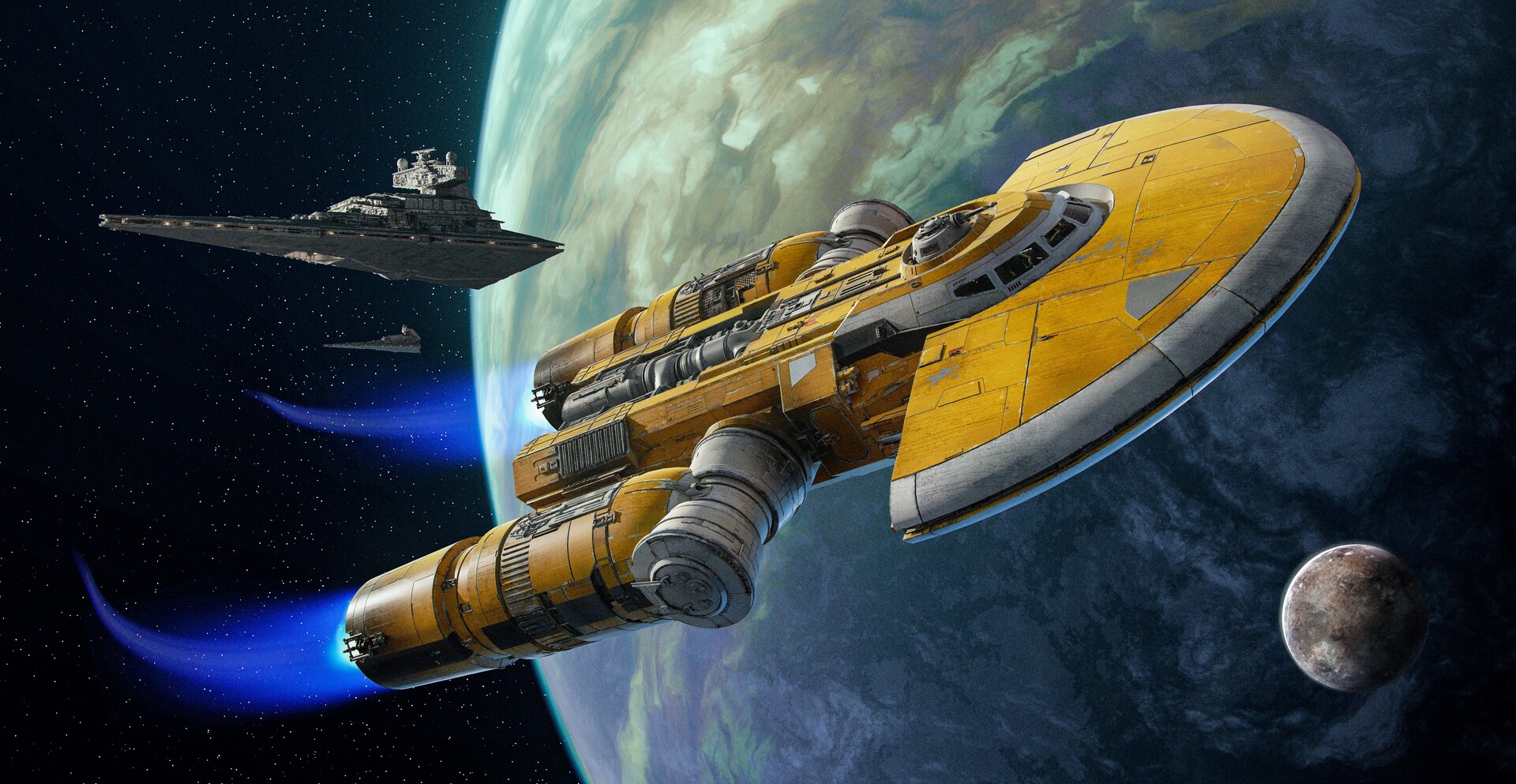 Koensayr Ardis-Class Courier \ by Angelos Karderinis