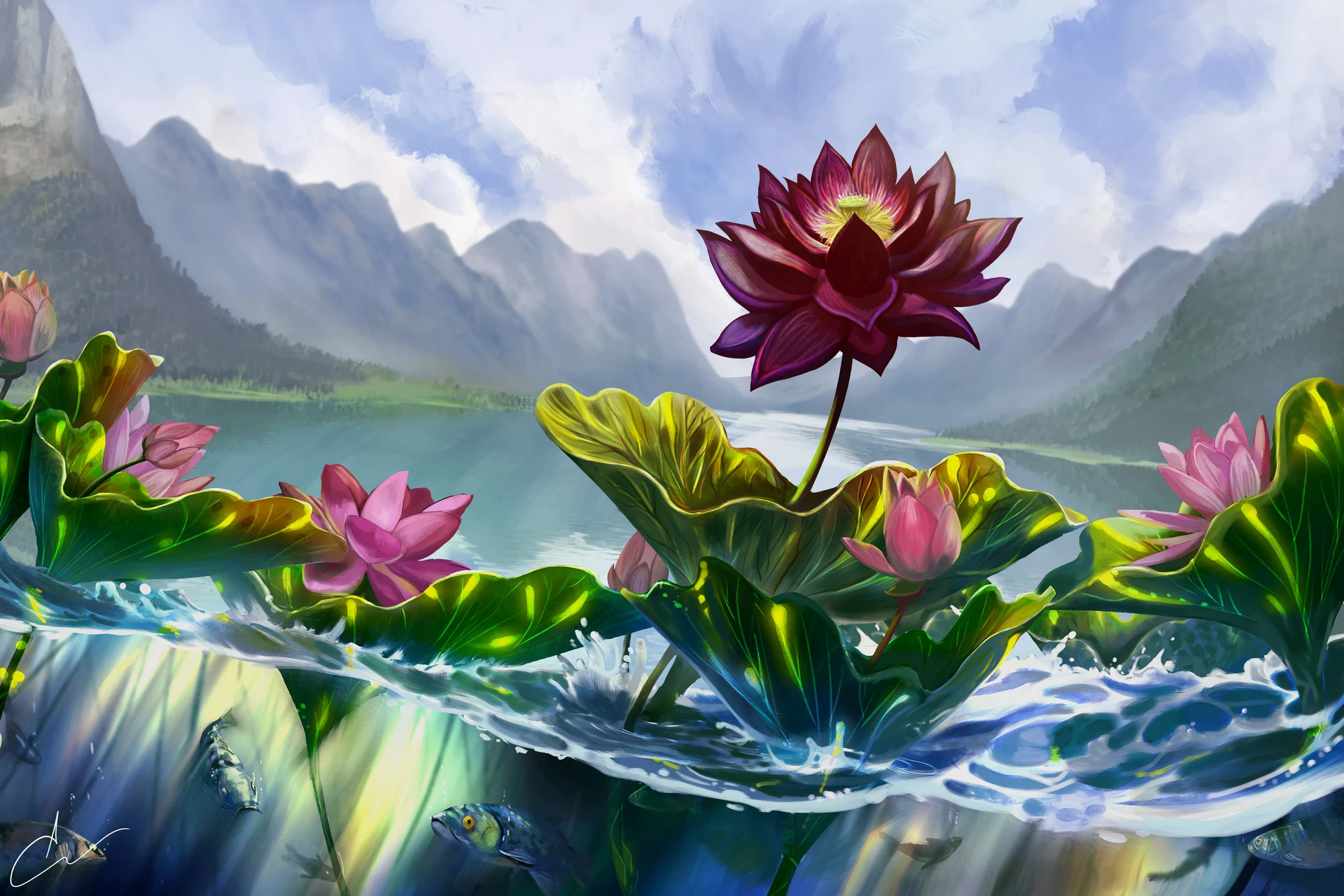 carpet of flowers mtg final fantasy Fal'Cie Paradise