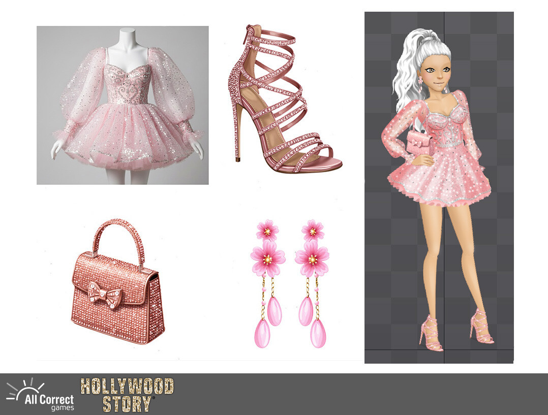 Hollywood Story (Illustrator + Spine)