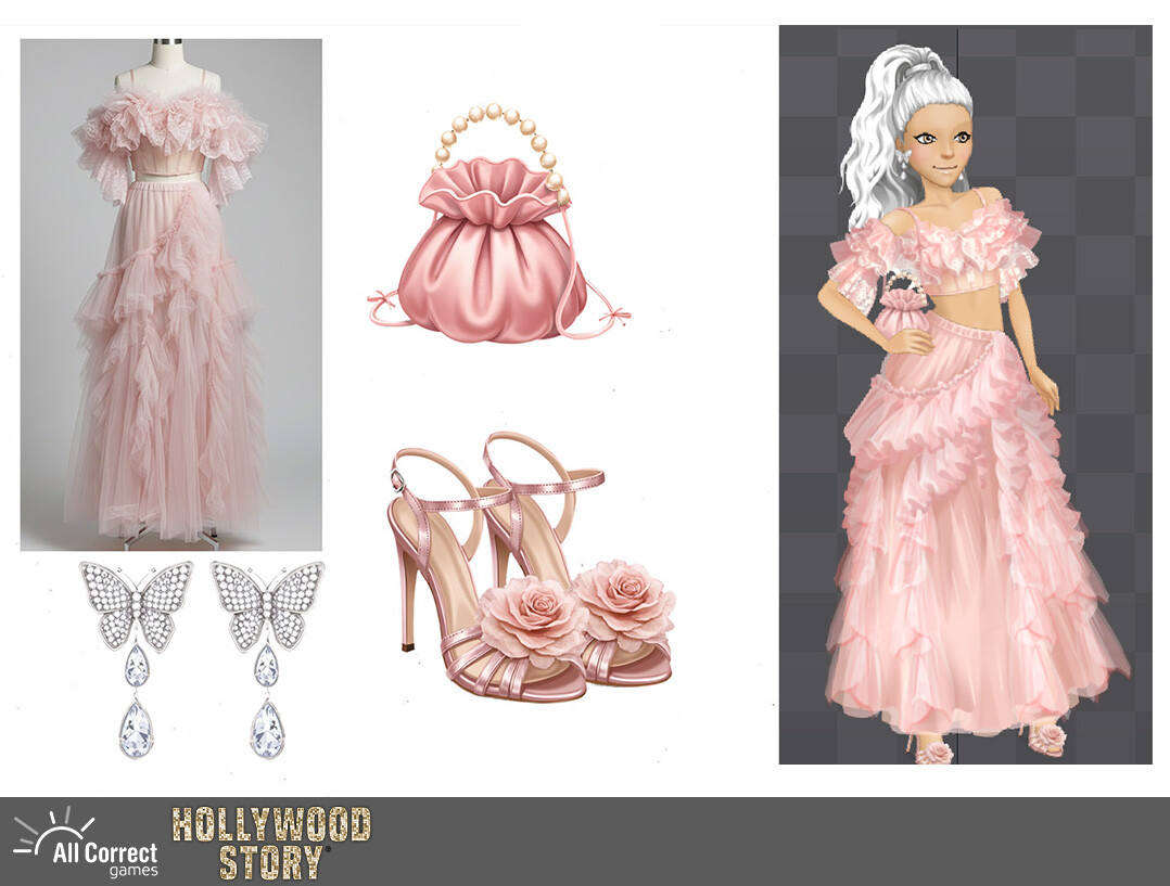 Hollywood Story (Illustrator + Spine)