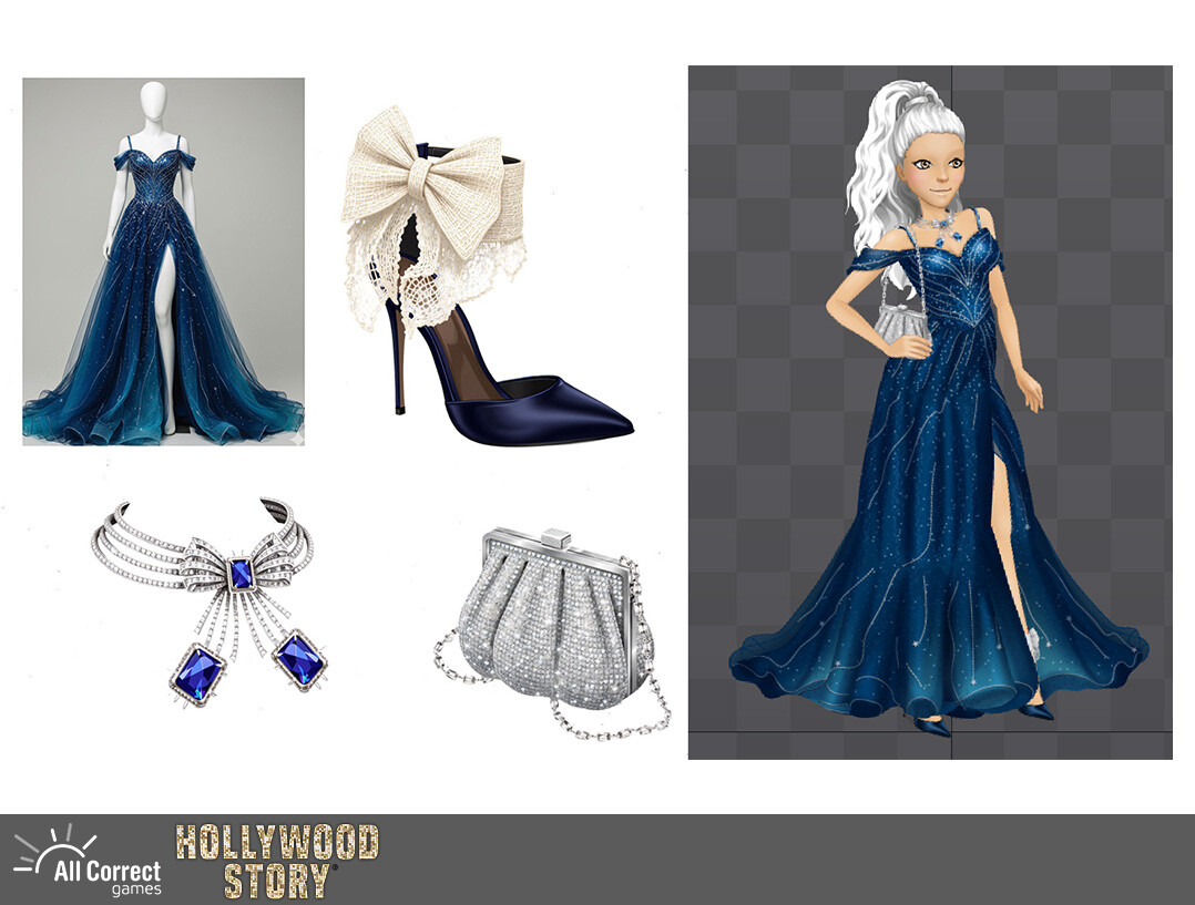 Hollywood Story (Illustrator + Spine)