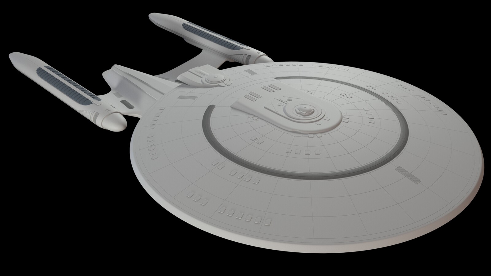 Star Trek The Next Generation - Probert Enterprise-C Concept (Work In Progress)