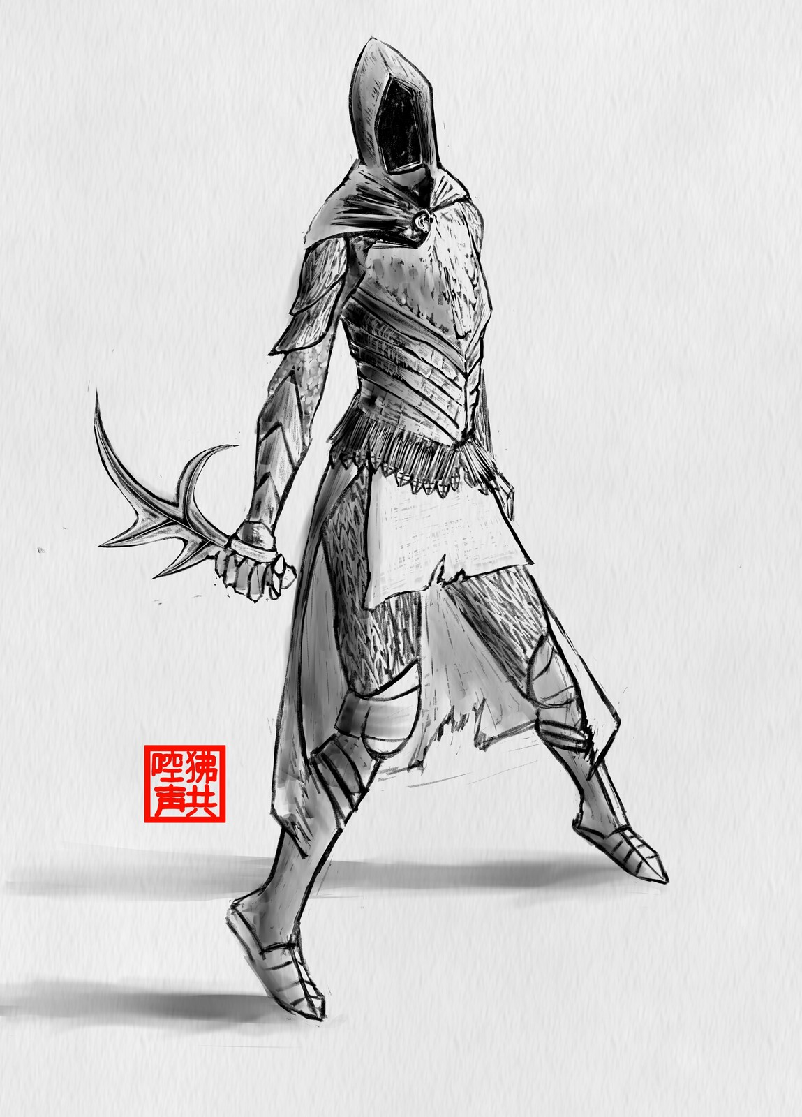 Black Knife Assasin Fan Art