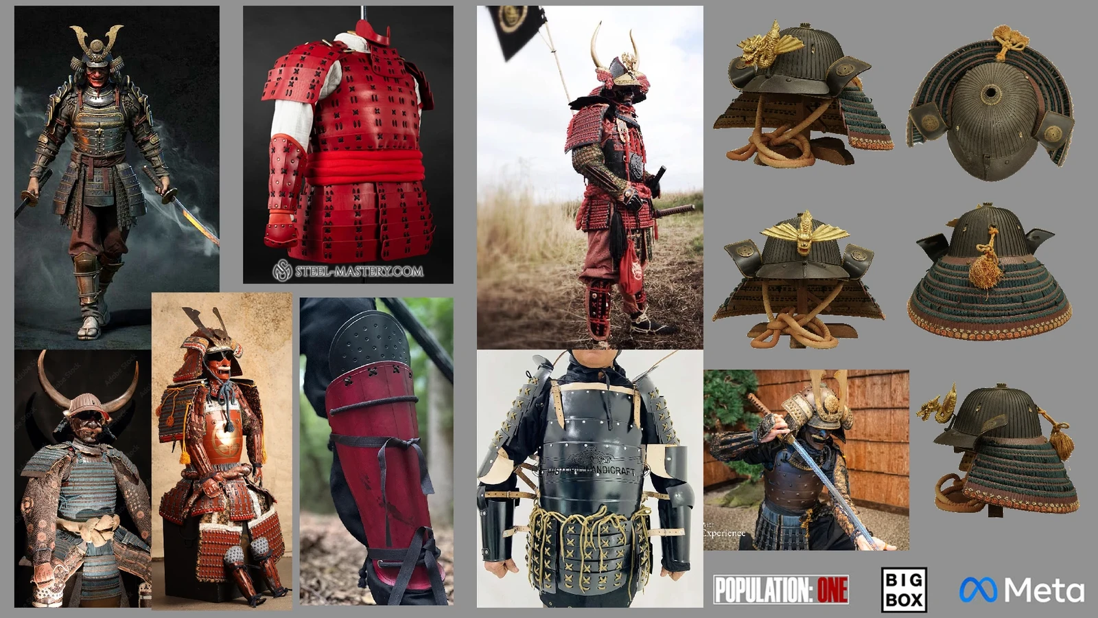 Reference Board - Armor accuracy and material qualities