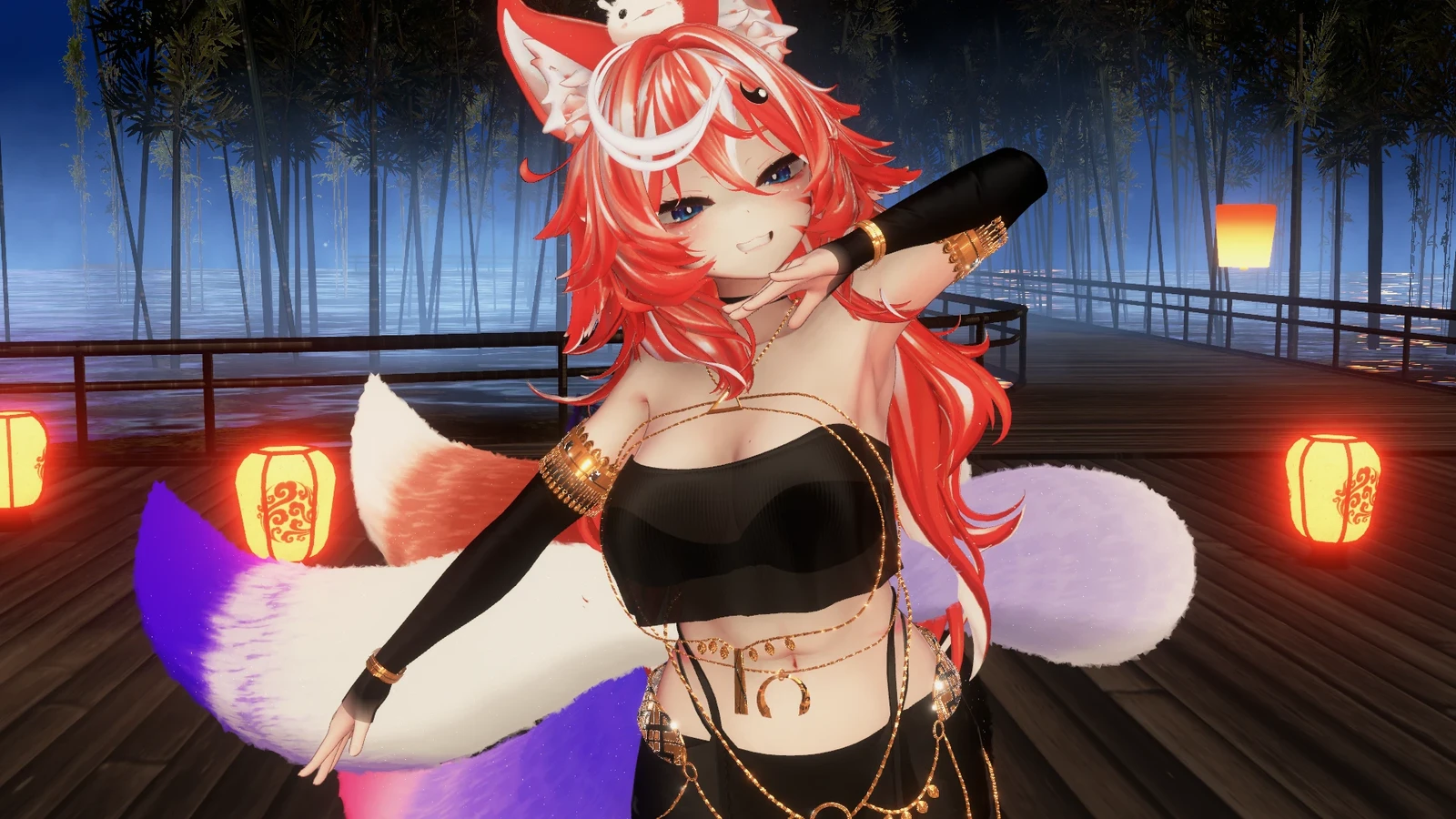 Resultado Final en 3D Vtuber Nekkowa