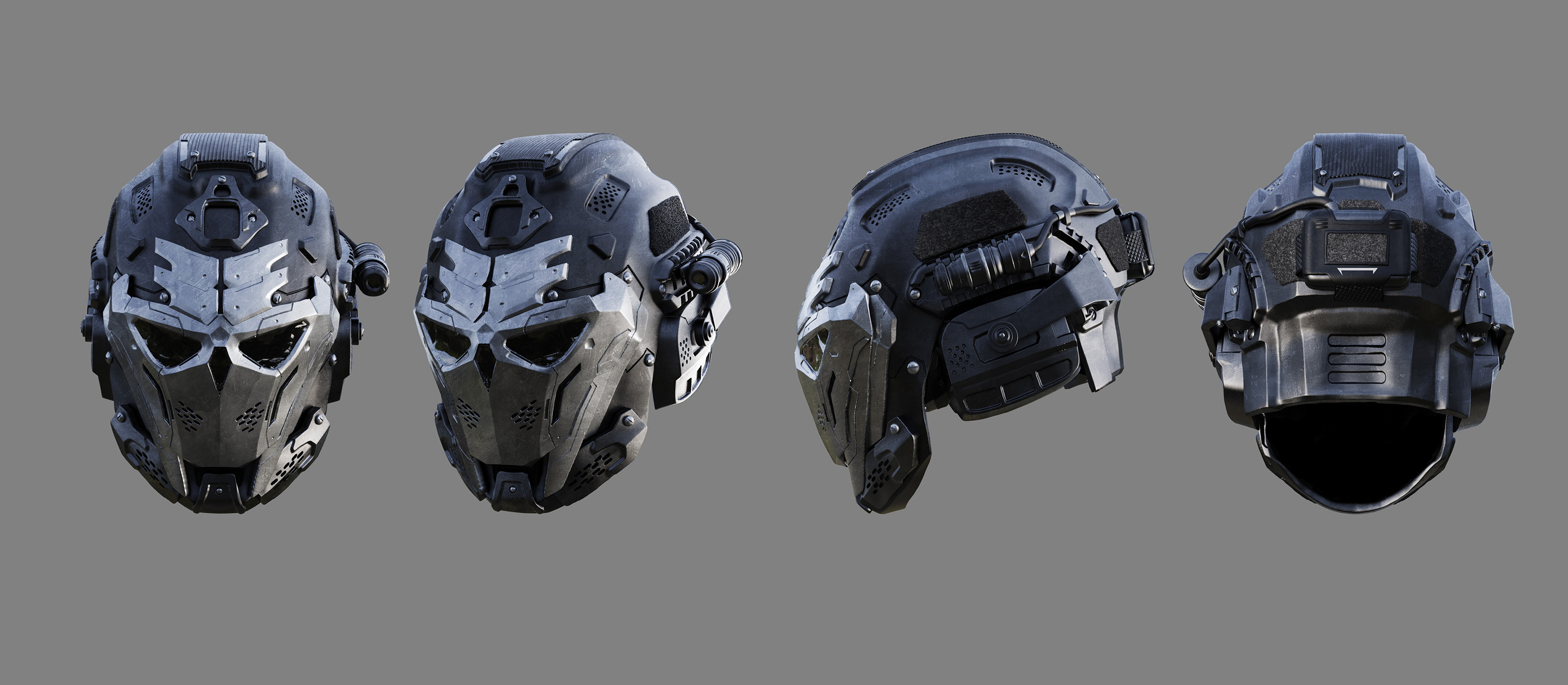 Head gear turnaround.
