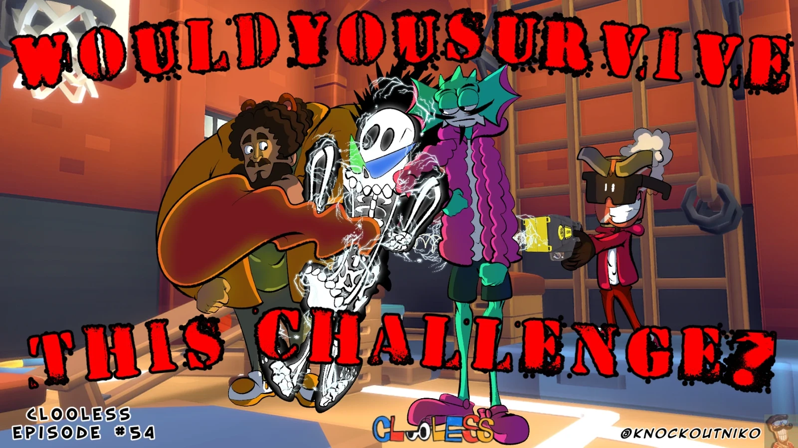 Would You Survive this Challenge? | Clooless Animated 54