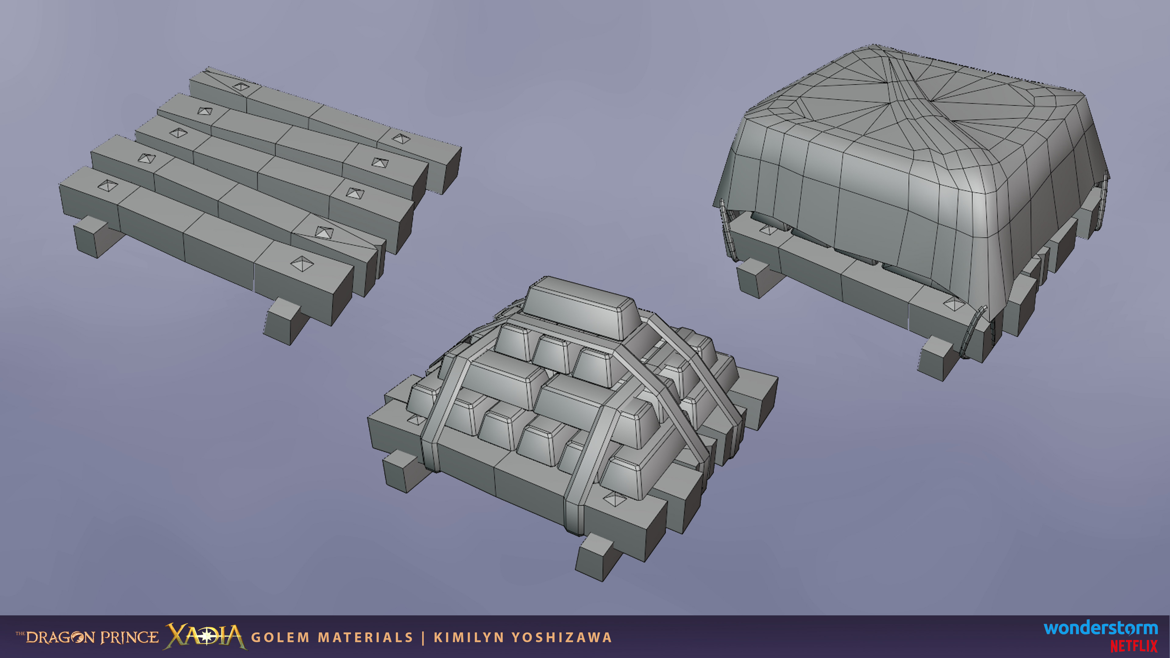 Pallet Models with Wireframes