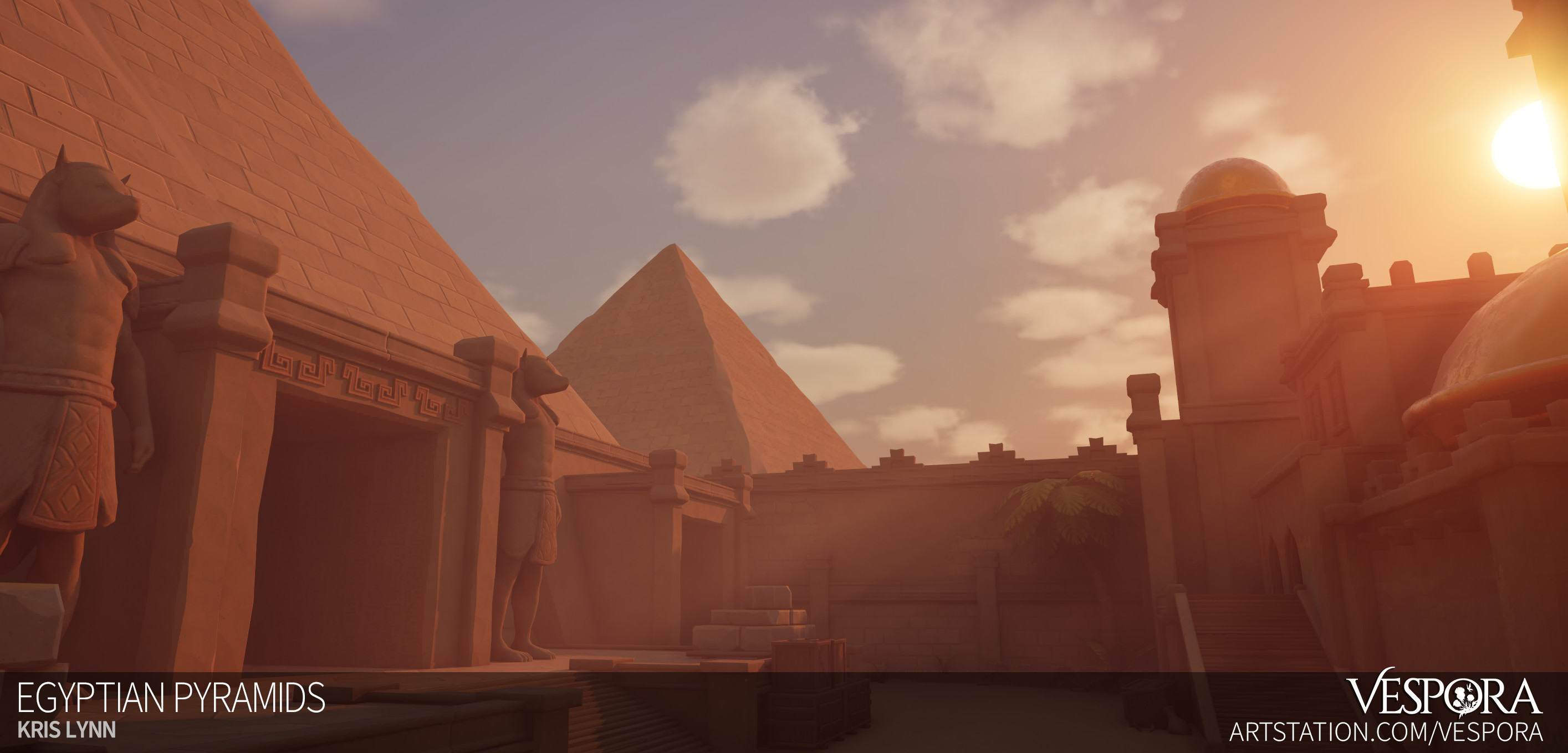 Week 2 - Desert Scene Lighting