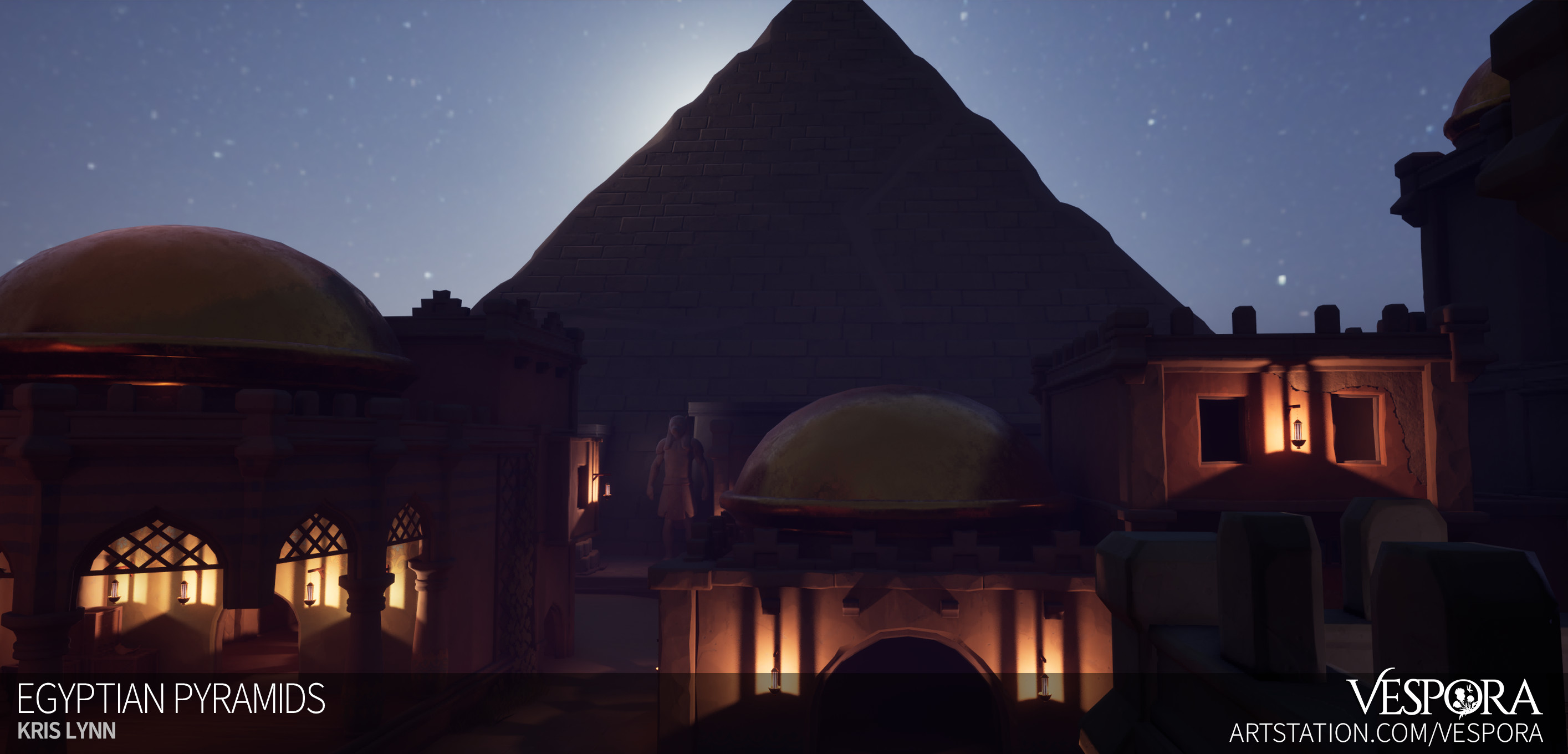 Week 2 - Desert Scene Lighting