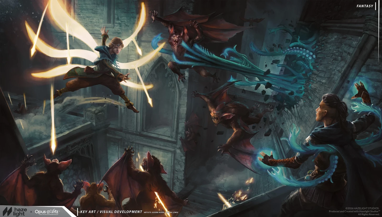 Spitfiction - Visual Development