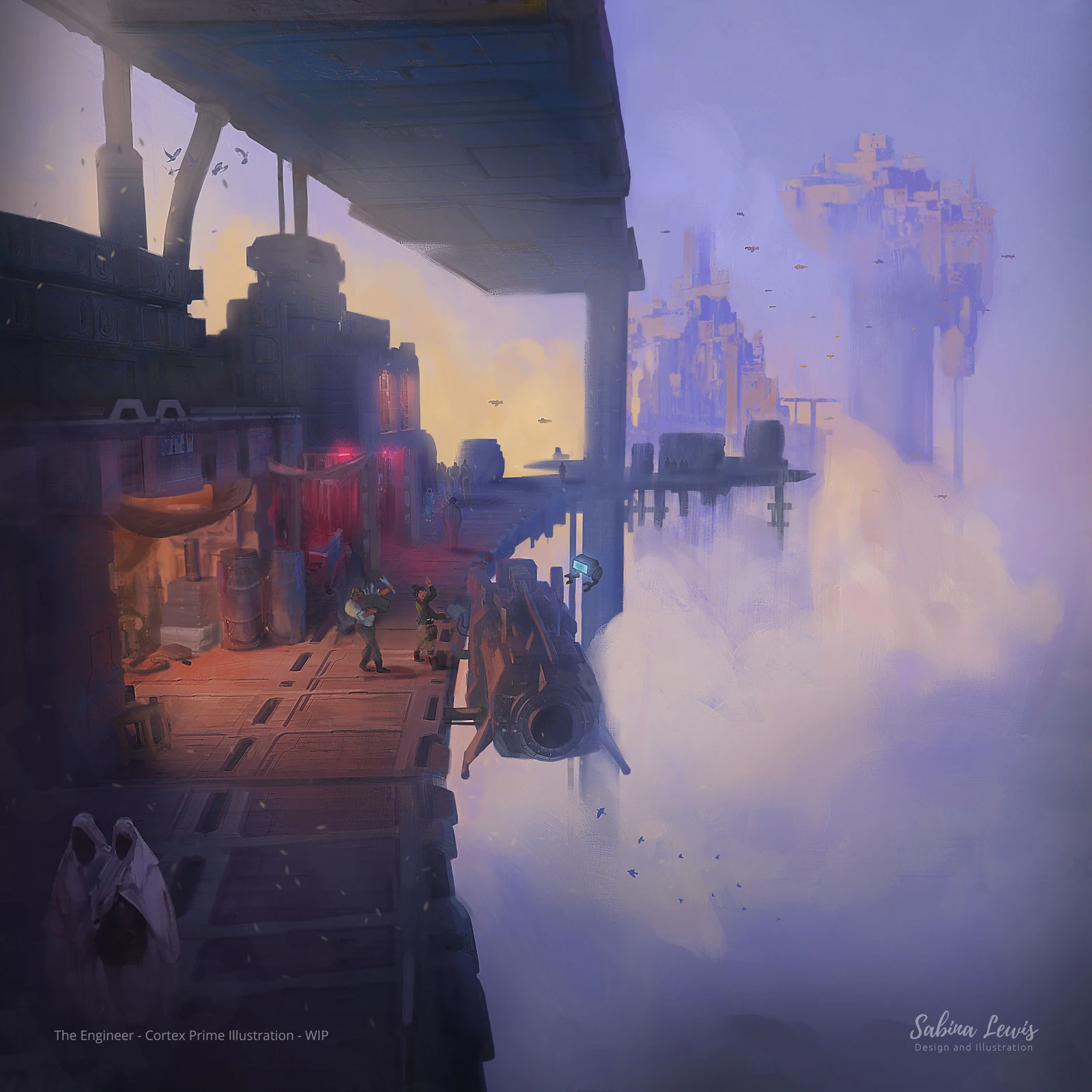 Cortex Prime Book illustration - The engineer 