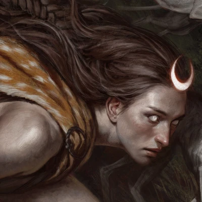 Artemis Leading the Hunt — MTG Style