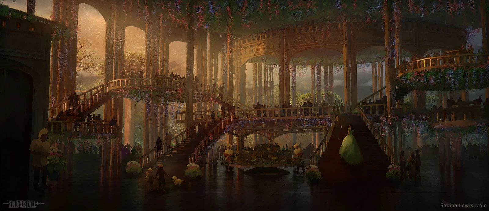 Garuda interior party