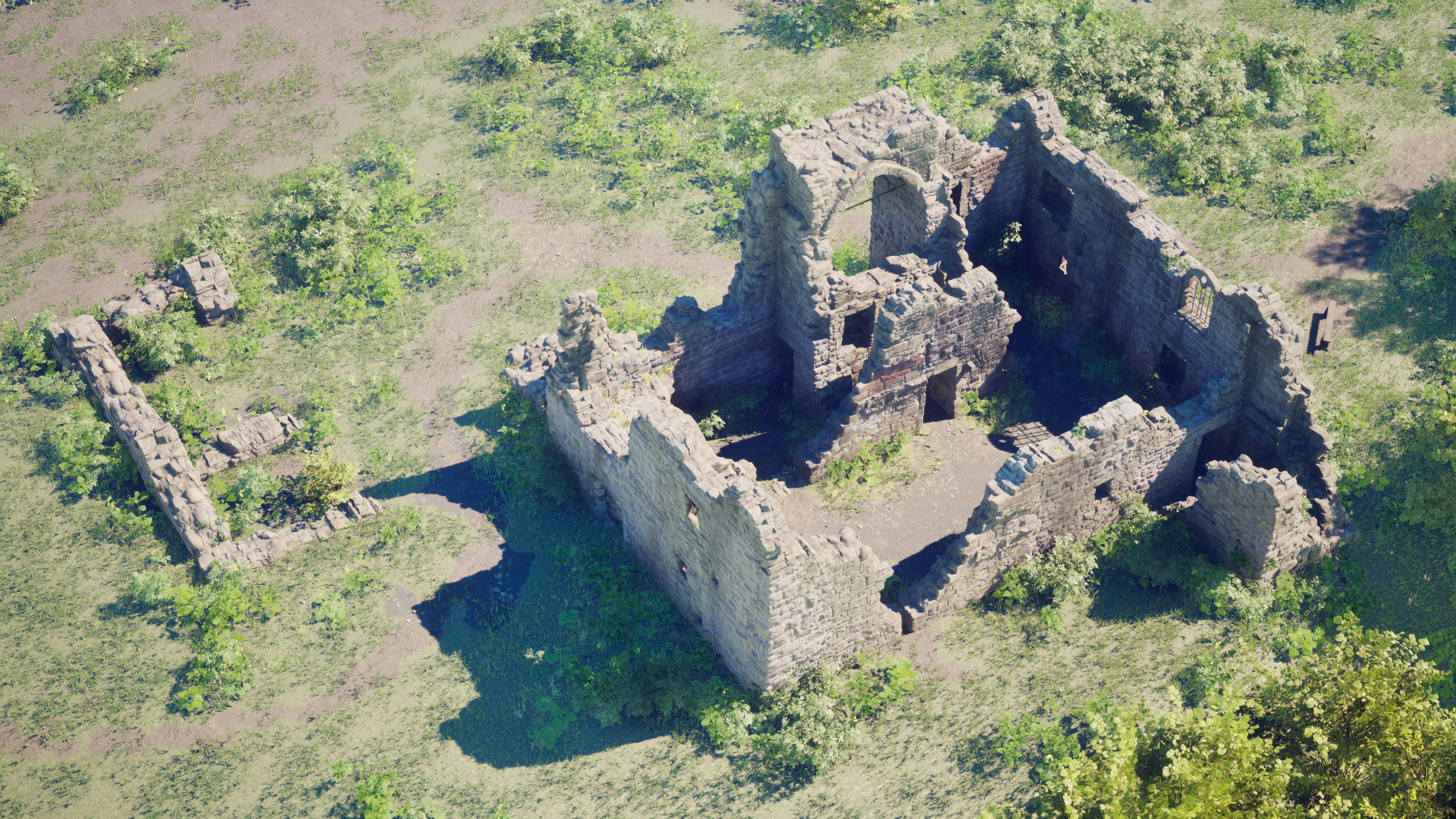 My intention was to strike a balance between faithful representation and an efficient modular approach.